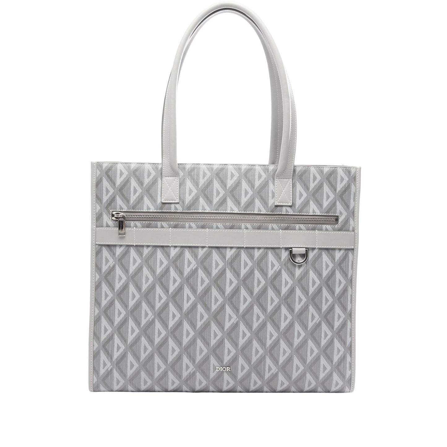 Dior Large CD Diamond Coated Canvas Safari Tote