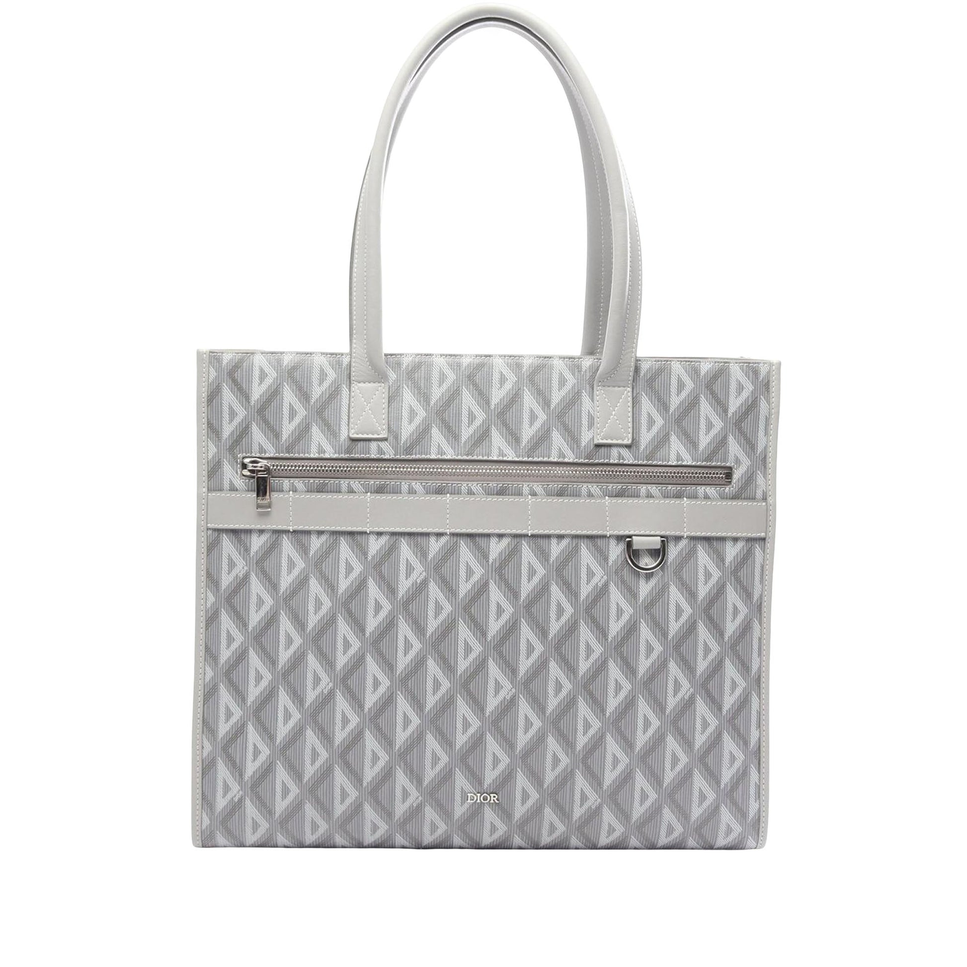 Dior Large CD Diamond Coated Canvas Safari Tote