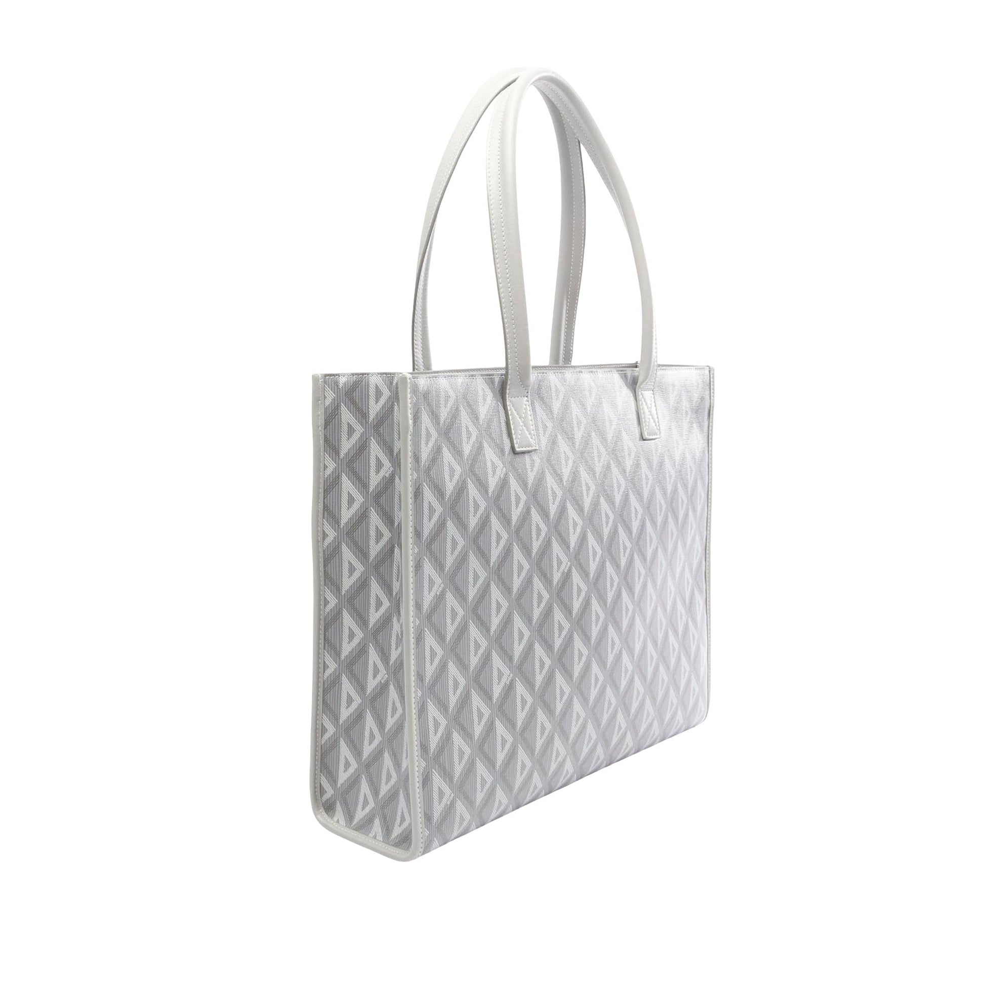 Dior Large CD Diamond Coated Canvas Safari Tote