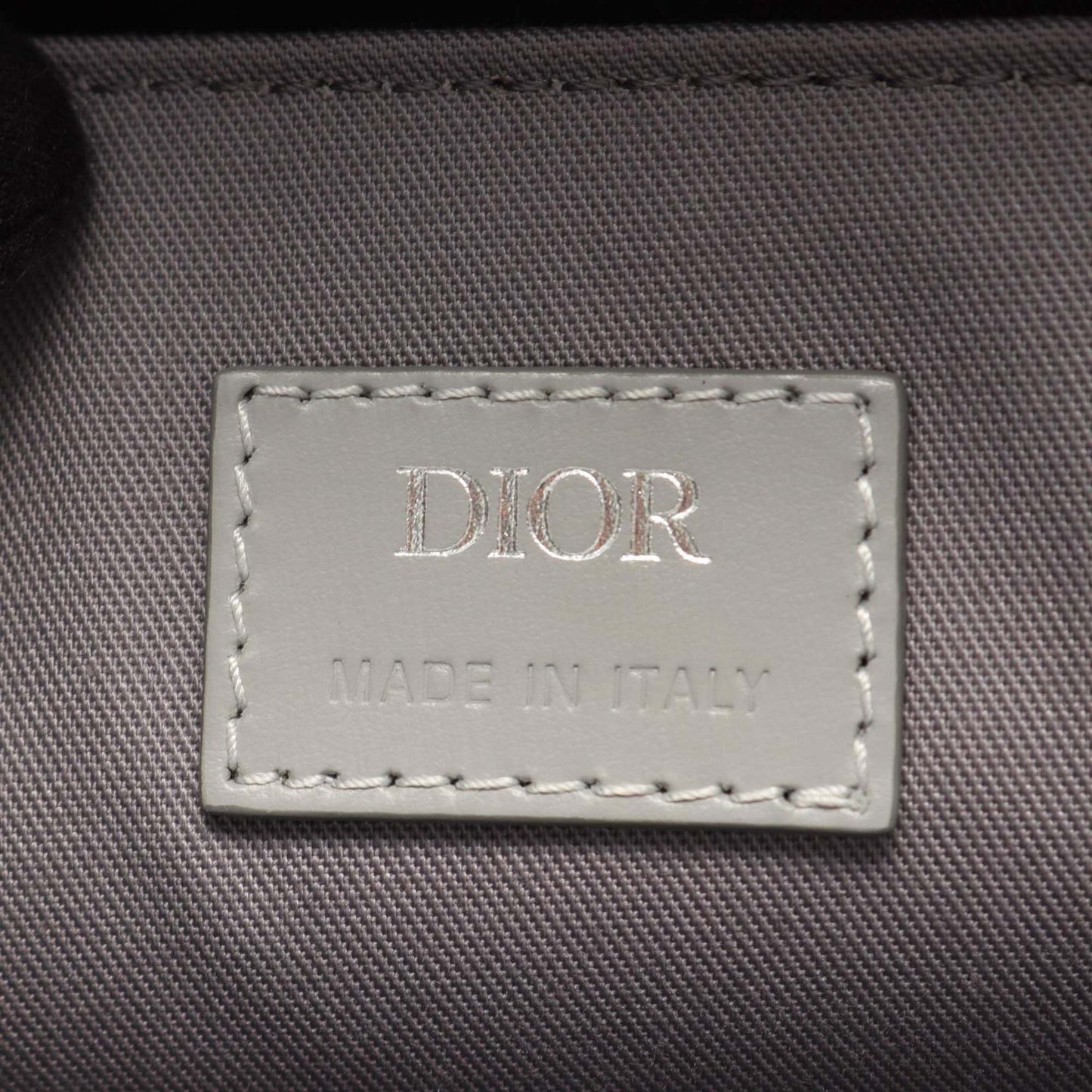 Dior Large CD Diamond Coated Canvas Safari Tote