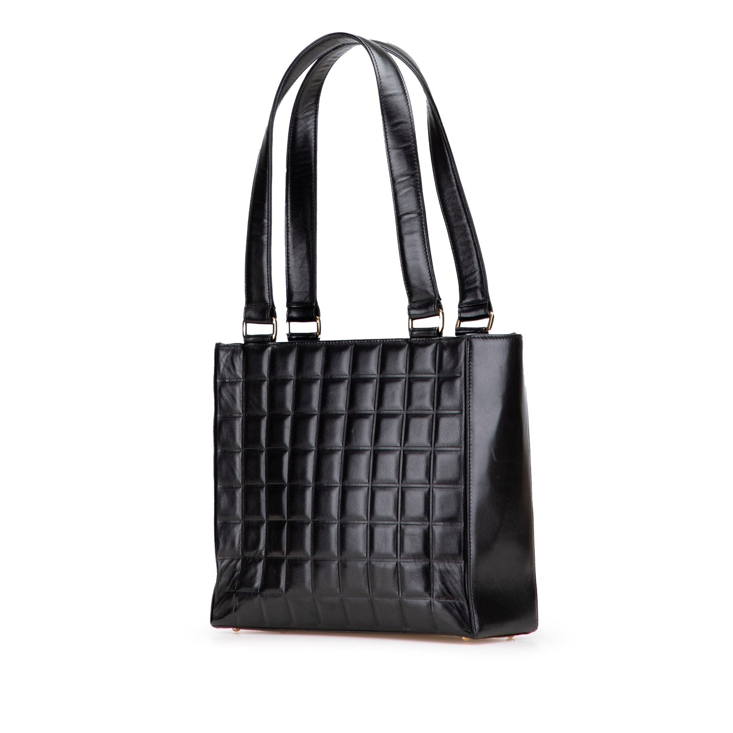 Chanel CC Choco Bar Lambskin Tote
