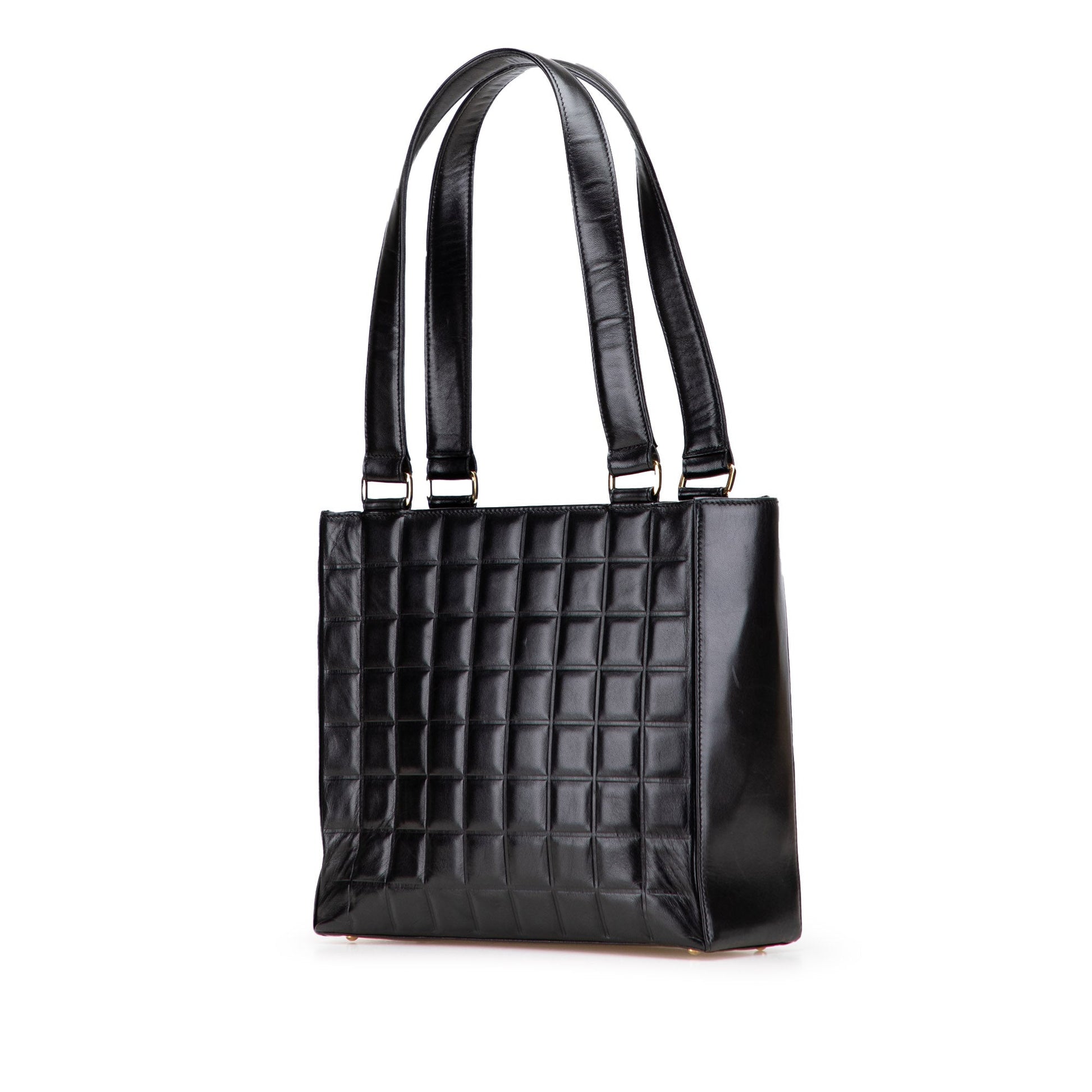 Chanel CC Choco Bar Lambskin Tote