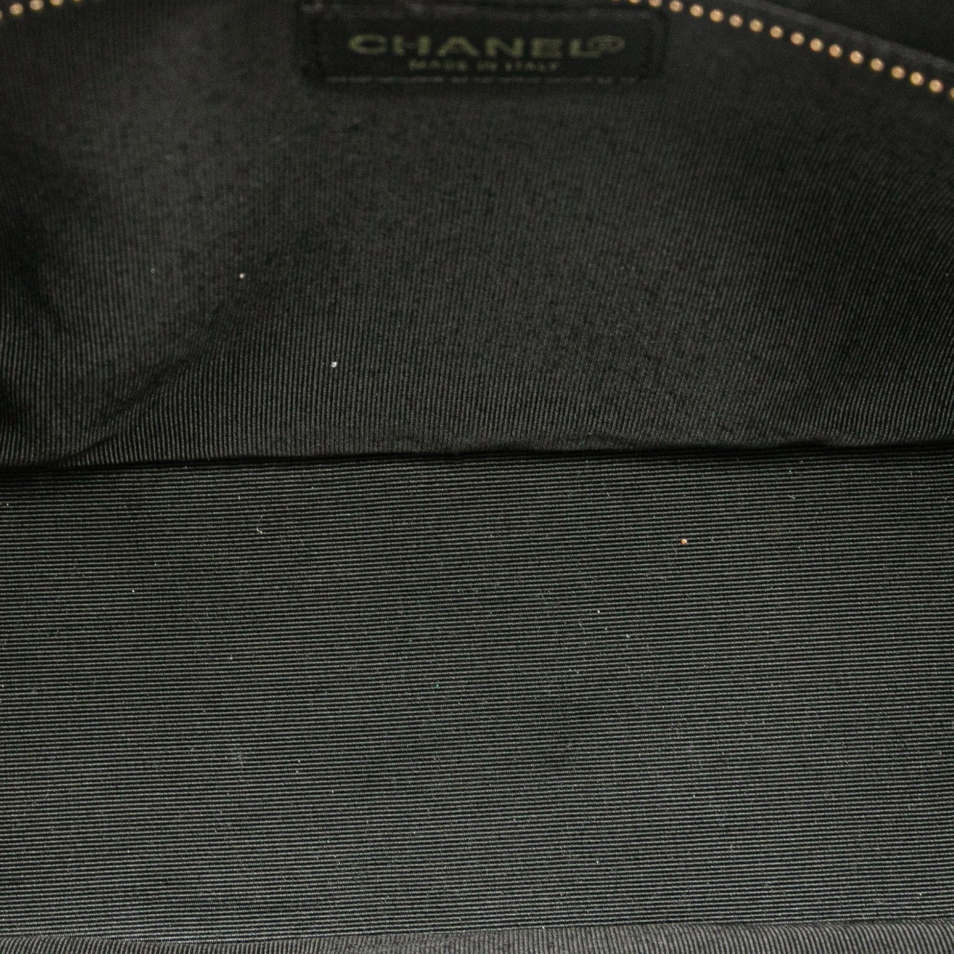 Chanel CC Choco Bar Lambskin Tote