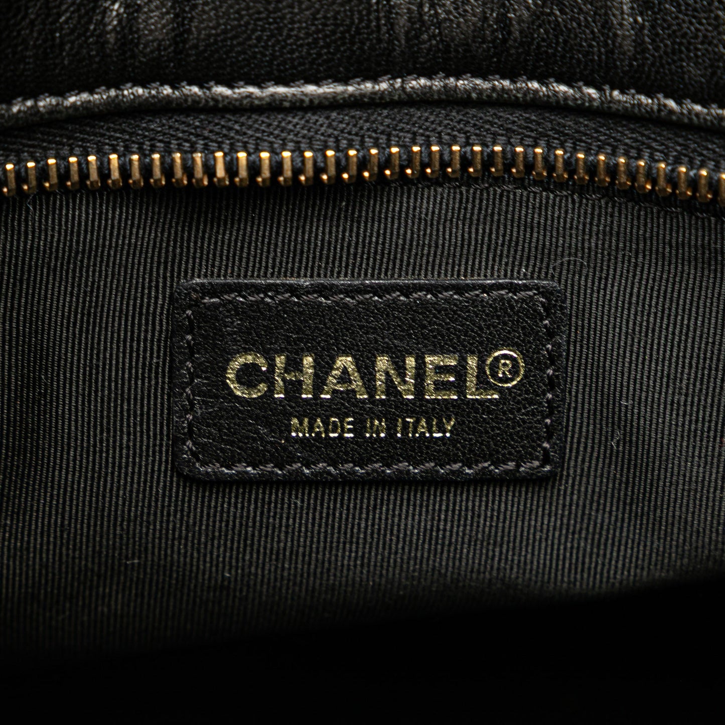 Chanel CC Choco Bar Lambskin Tote