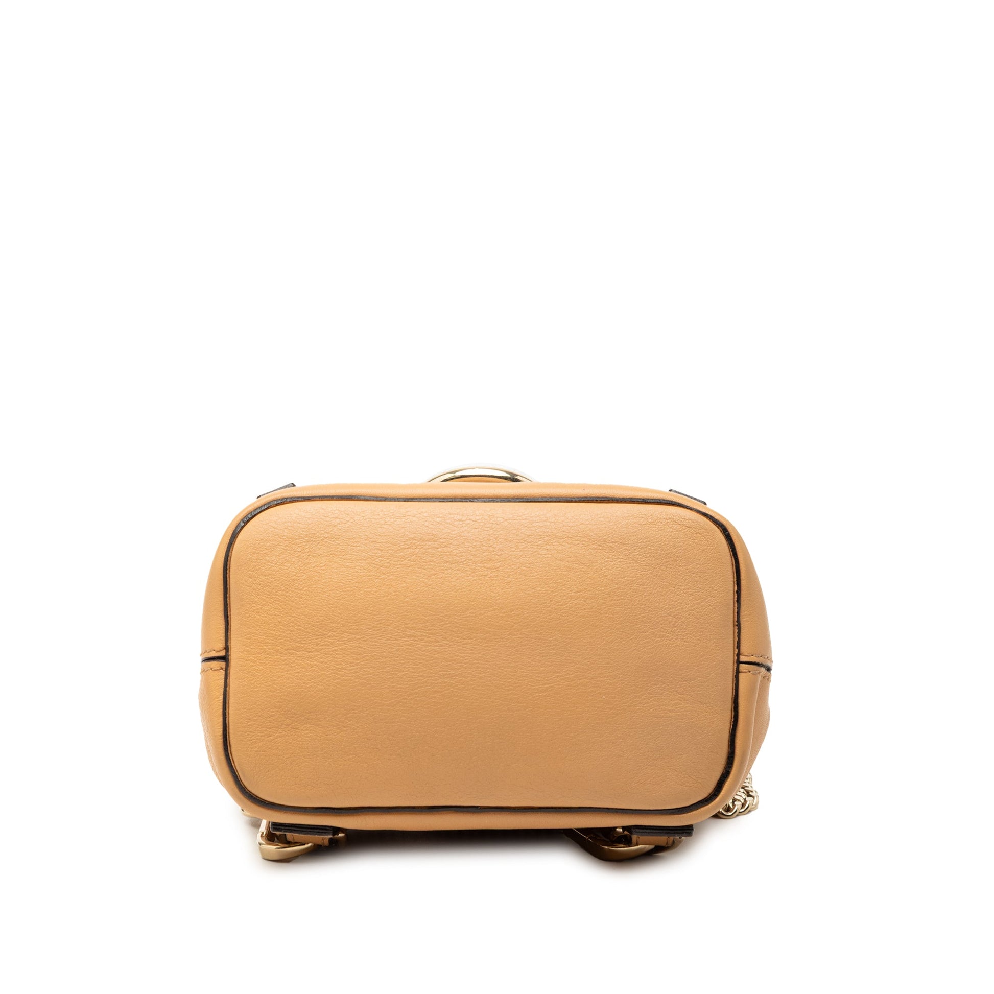 Chloé Mini Calfskin and Suede Faye Backpack