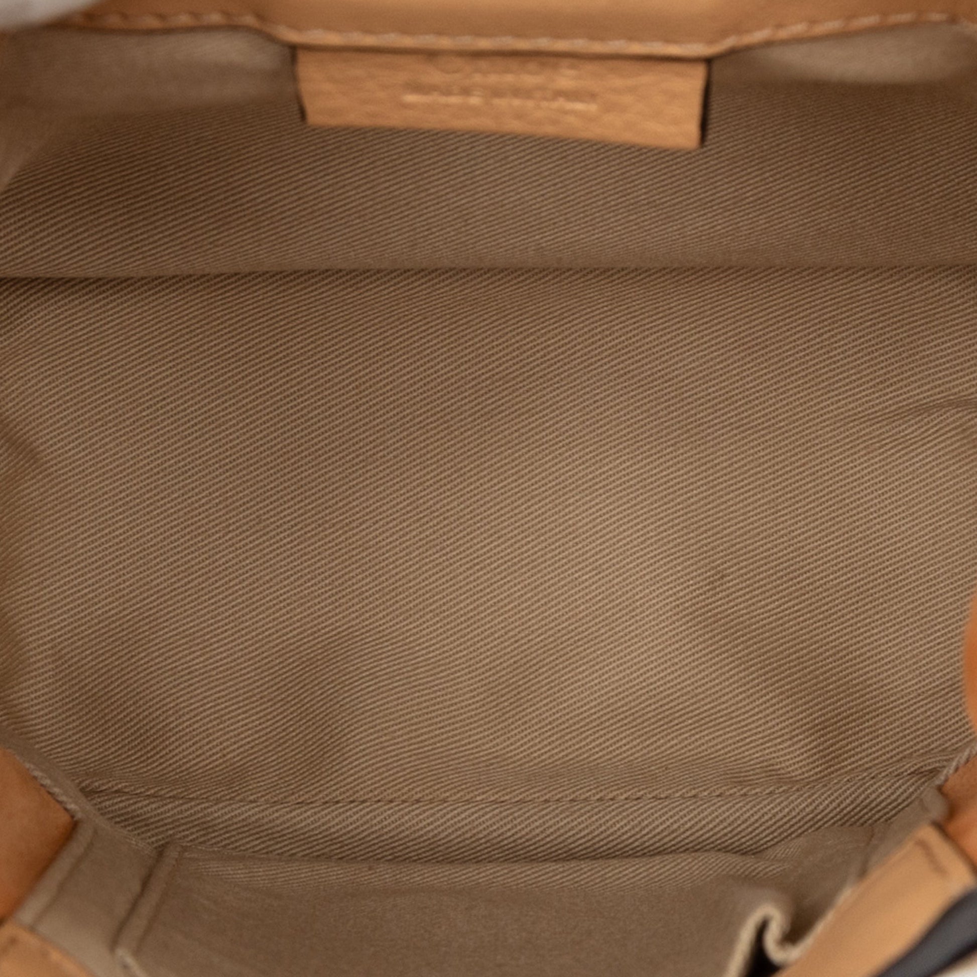 Chloé Mini Calfskin and Suede Faye Backpack