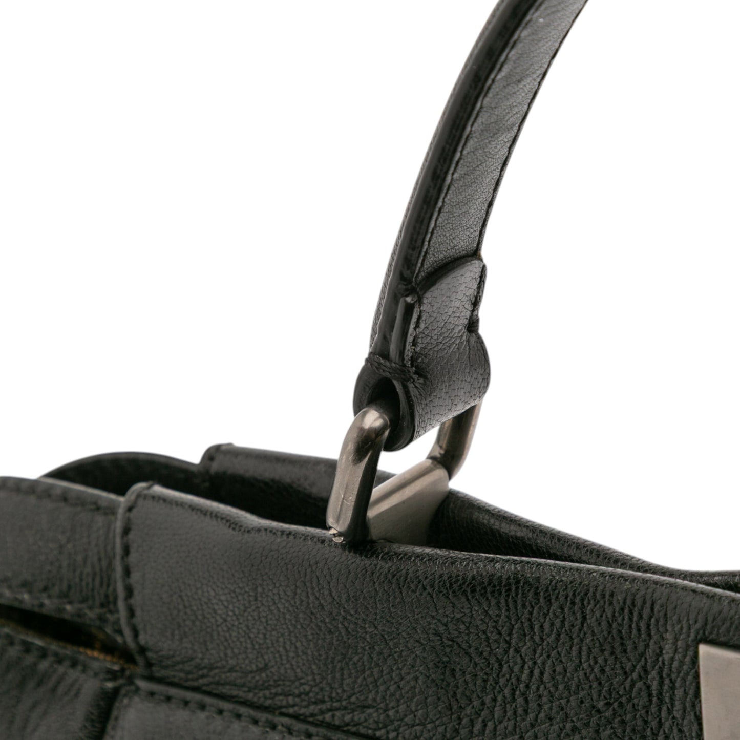 Fendi Large Goatskin Peekaboo Iconic Satchel