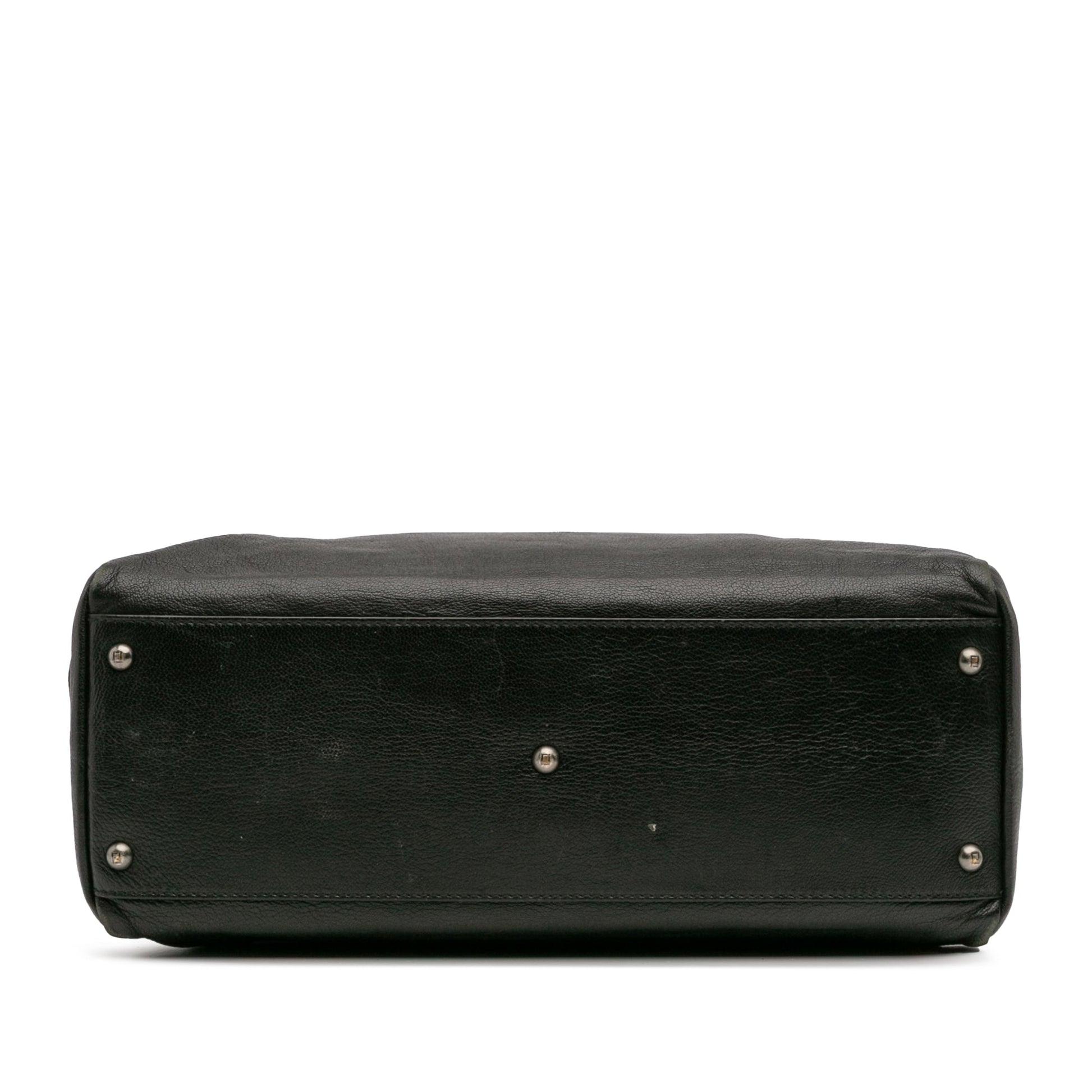Fendi Large Goatskin Peekaboo Iconic Satchel