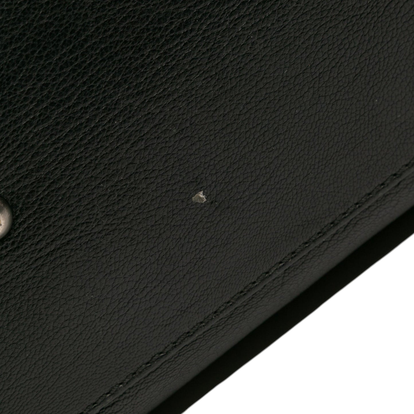 Fendi Large Goatskin Peekaboo Iconic Satchel