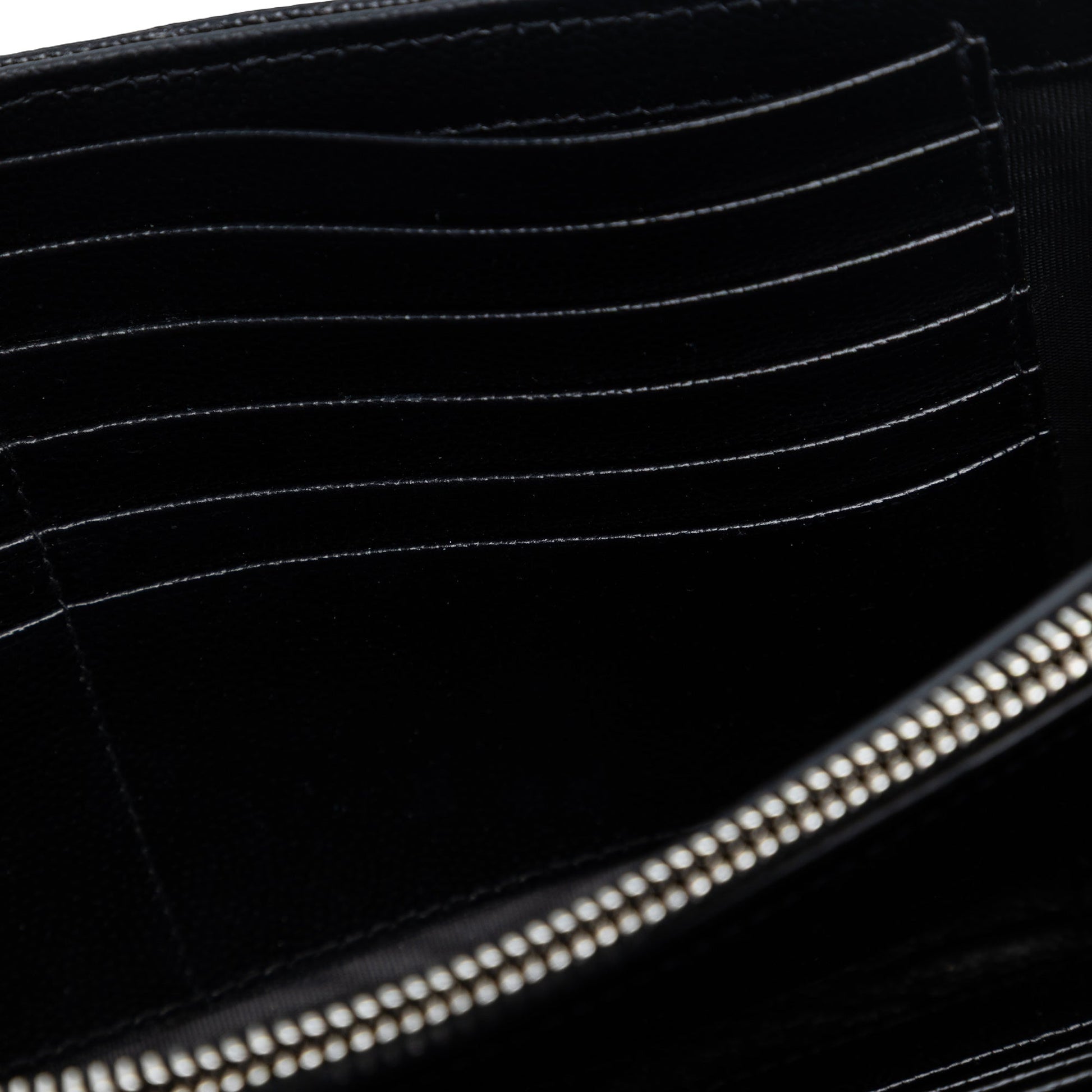 Bicolor Grain De Poudre Chevron Monogram Envelope Chain Wallet