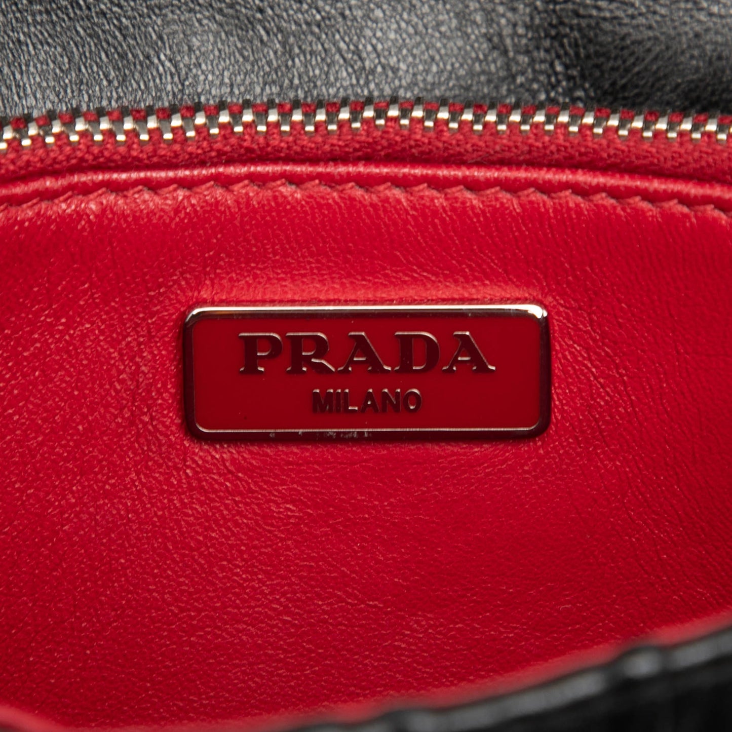 Prada Nappa Gaufre and Brushed Leather Crossbody