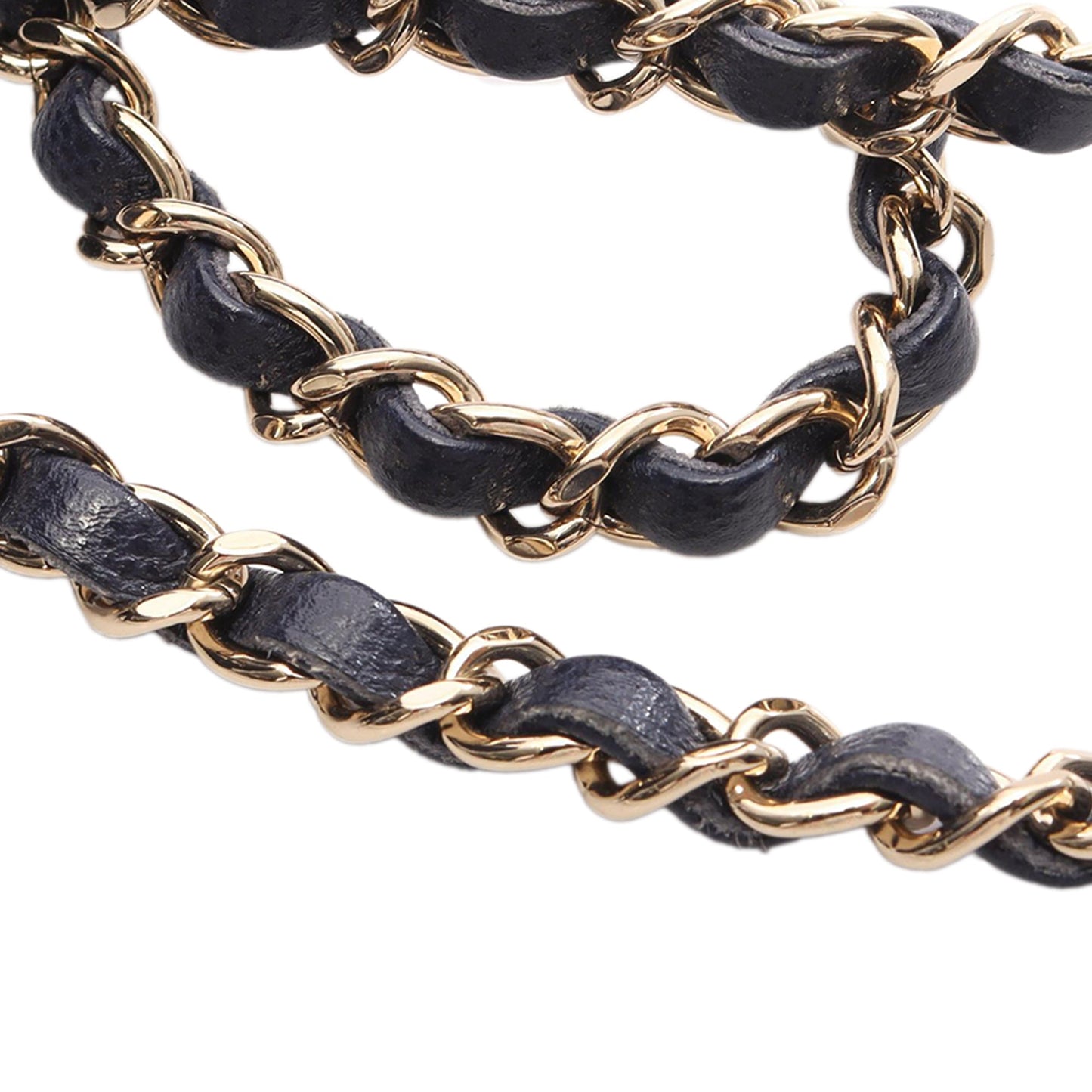Chanel CC Quilted Caviar Top Handle Vanity Case with Chain