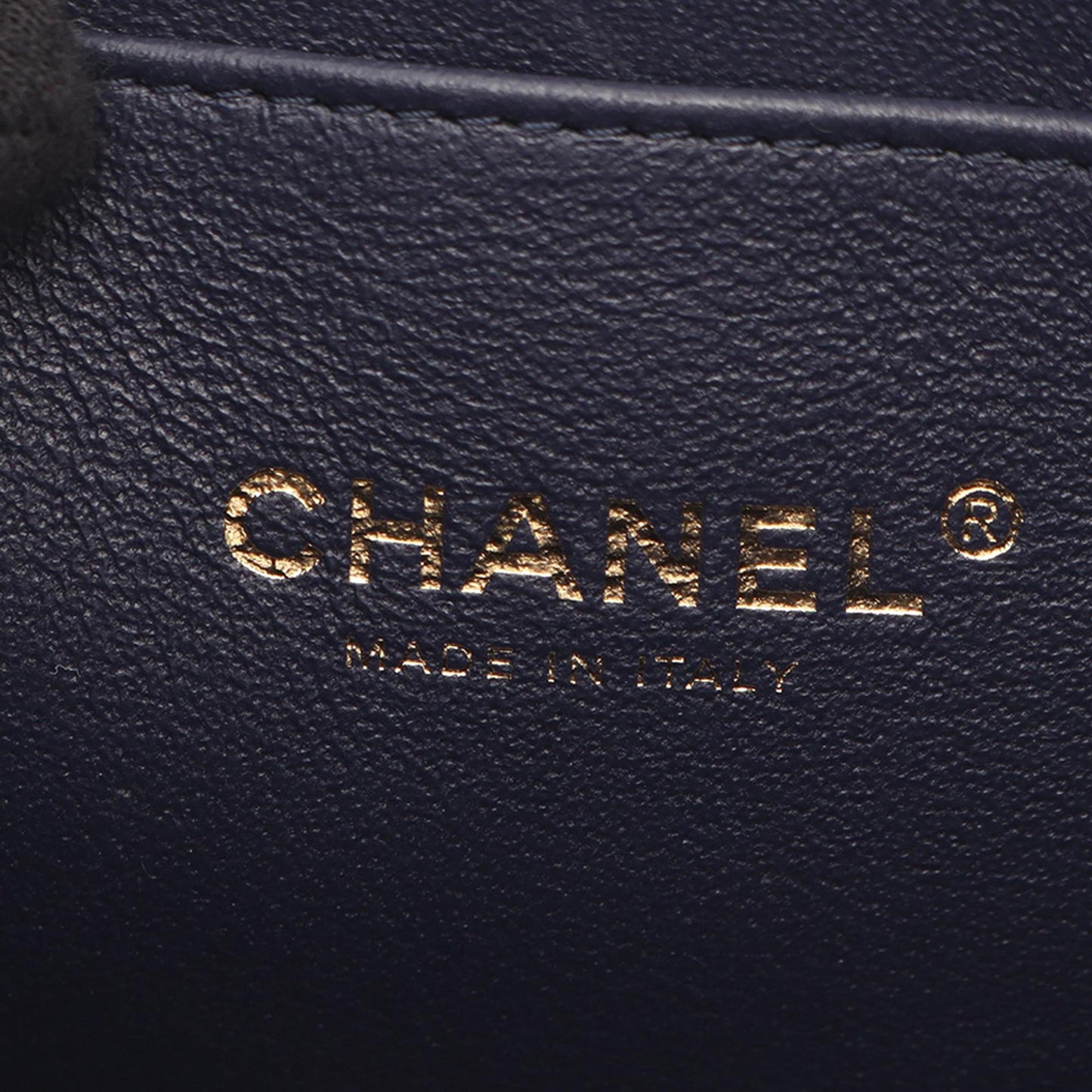 Chanel CC Quilted Caviar Top Handle Vanity Case with Chain