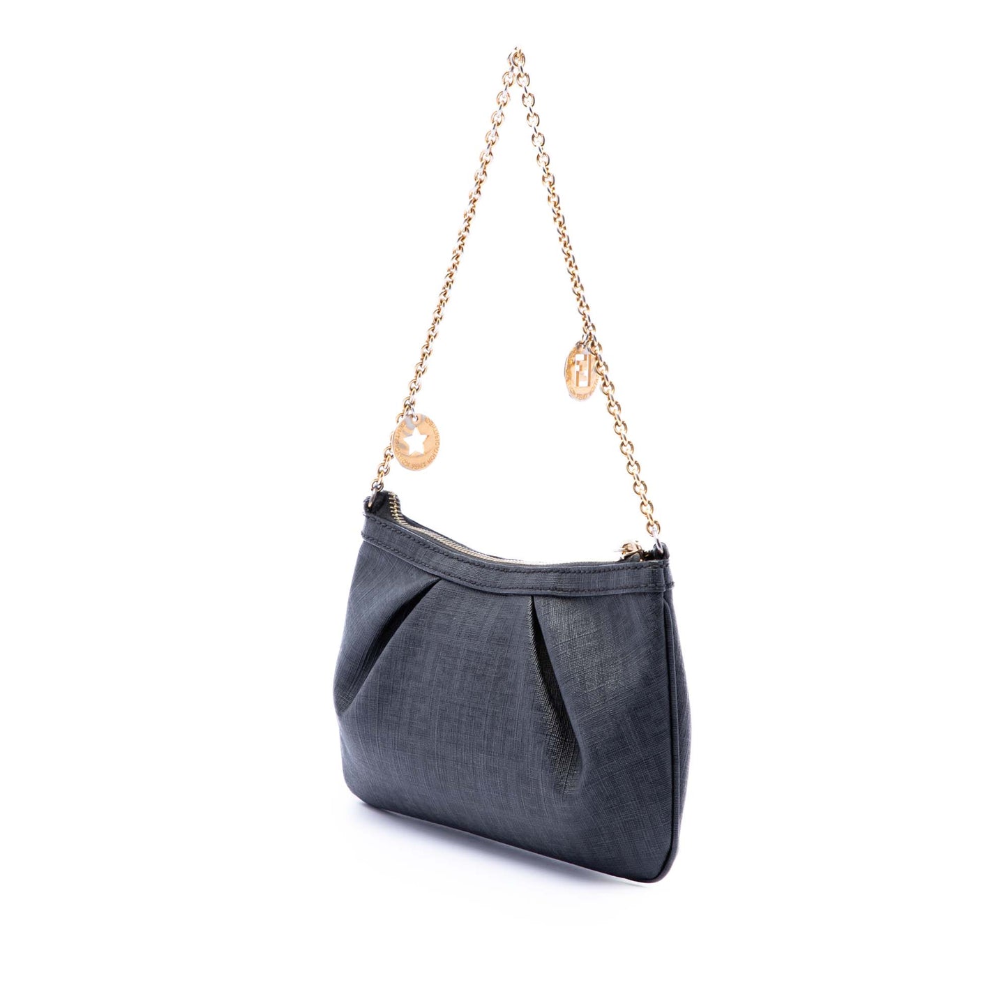 Fendi Zucchino Spalmati Chain Pochette