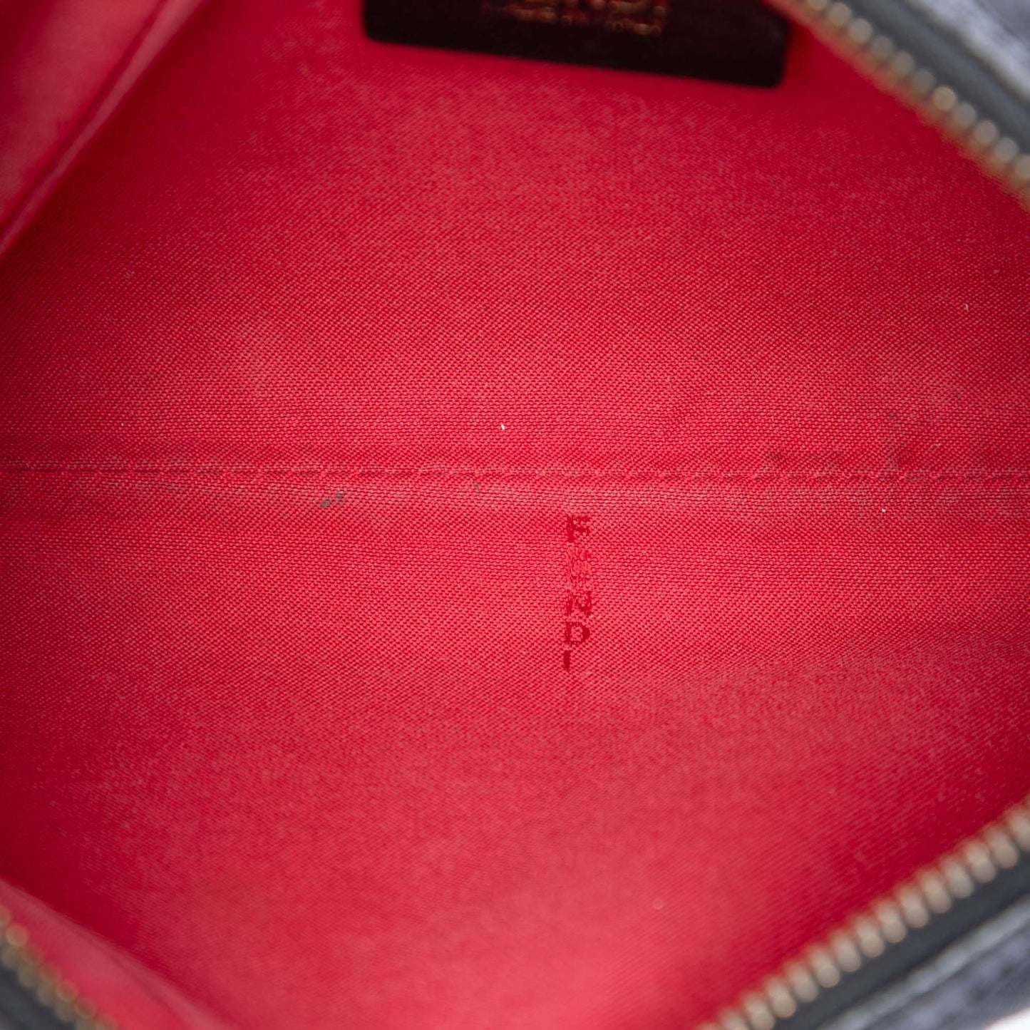 Fendi Zucchino Spalmati Chain Pochette