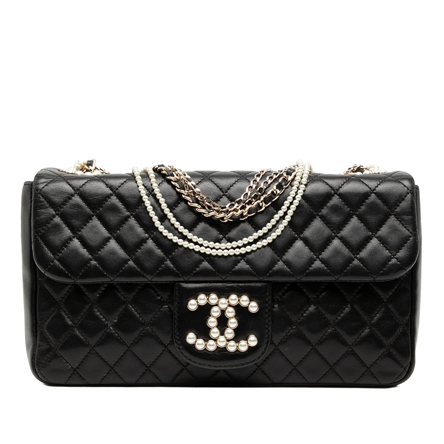 CC Quilted Lambskin Westminster Flap