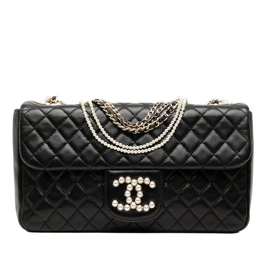 CC Quilted Lambskin Westminster Flap