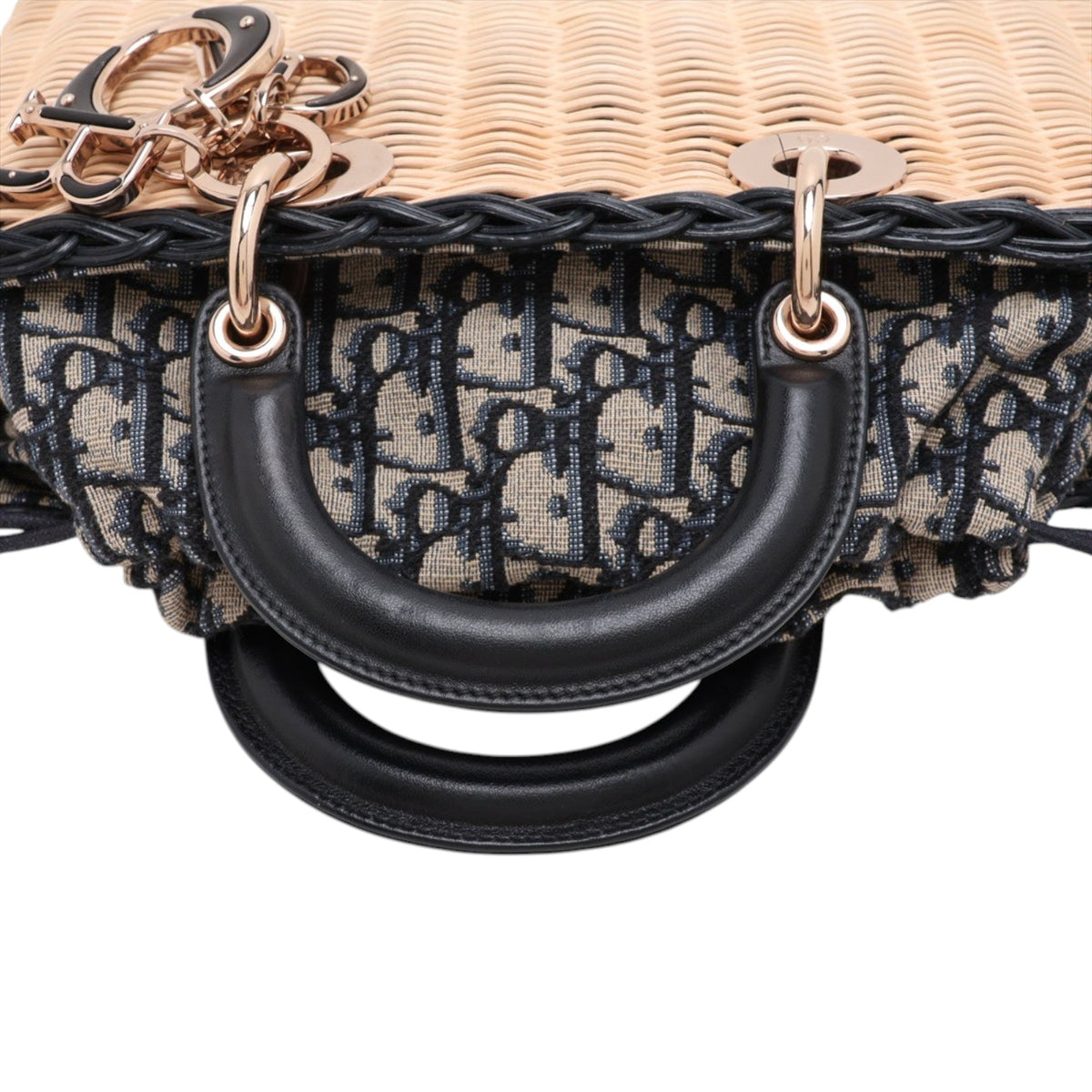 Dior Medium Wicker Lady D Joy — Beige