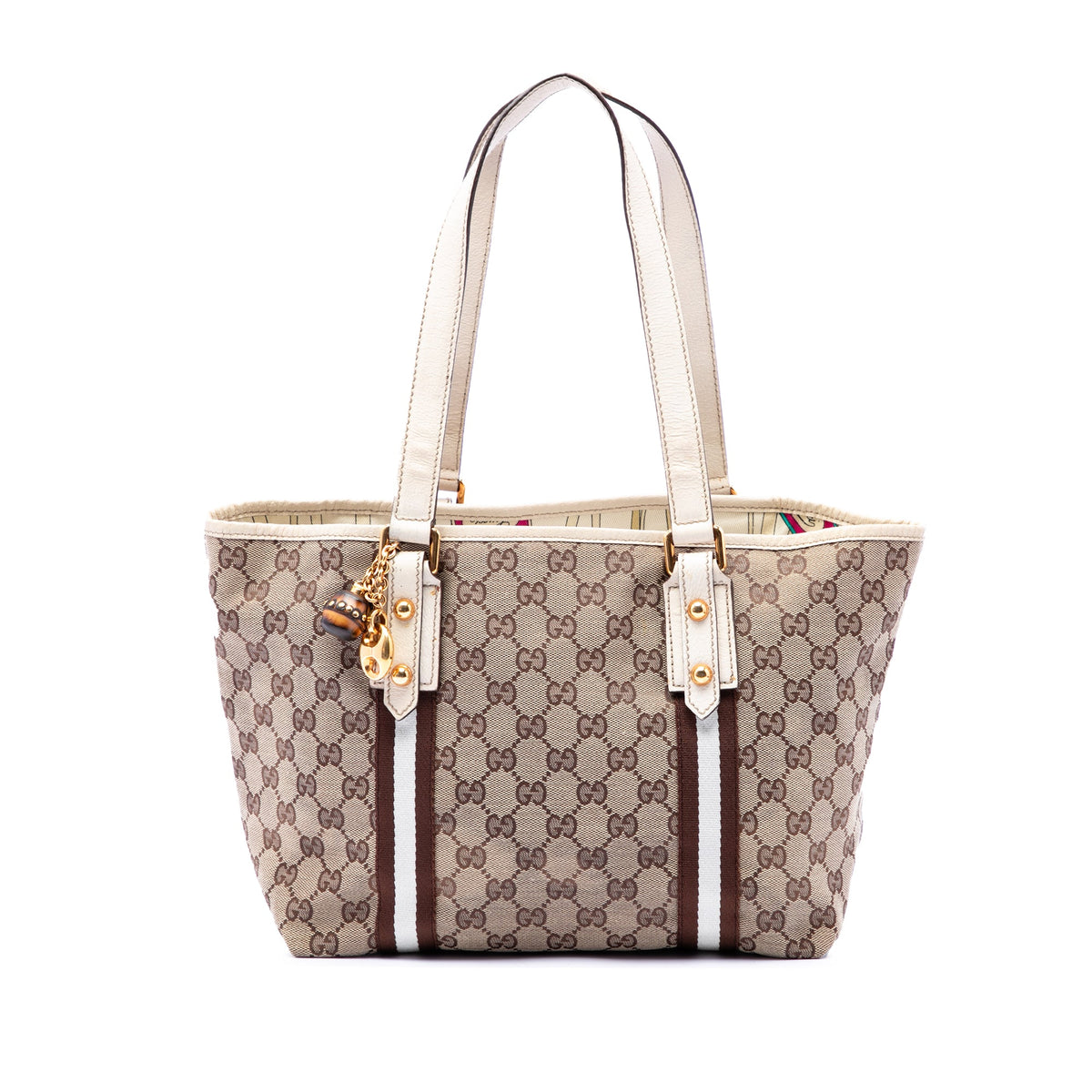 Gucci GG Canvas Web Jolicoeur Tote