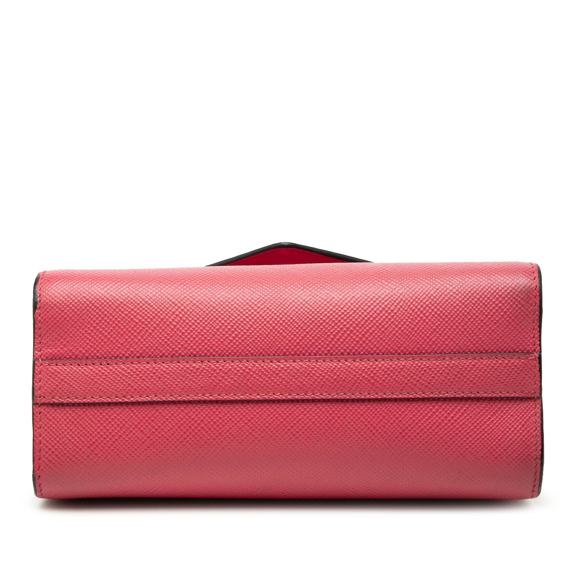Prada Saffiano Cuir Monochrome Envelope Crossbody