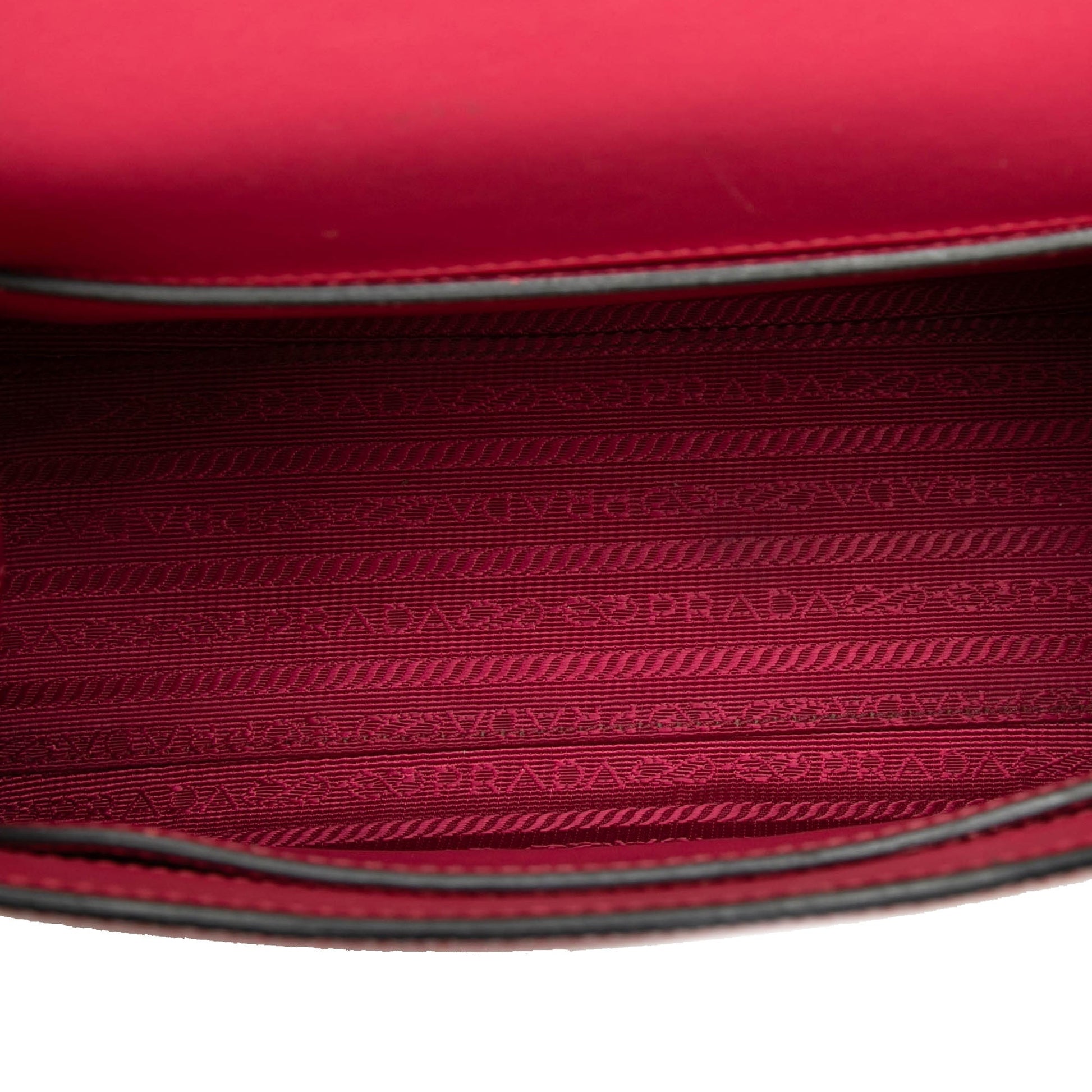 Prada Saffiano Cuir Monochrome Envelope Crossbody