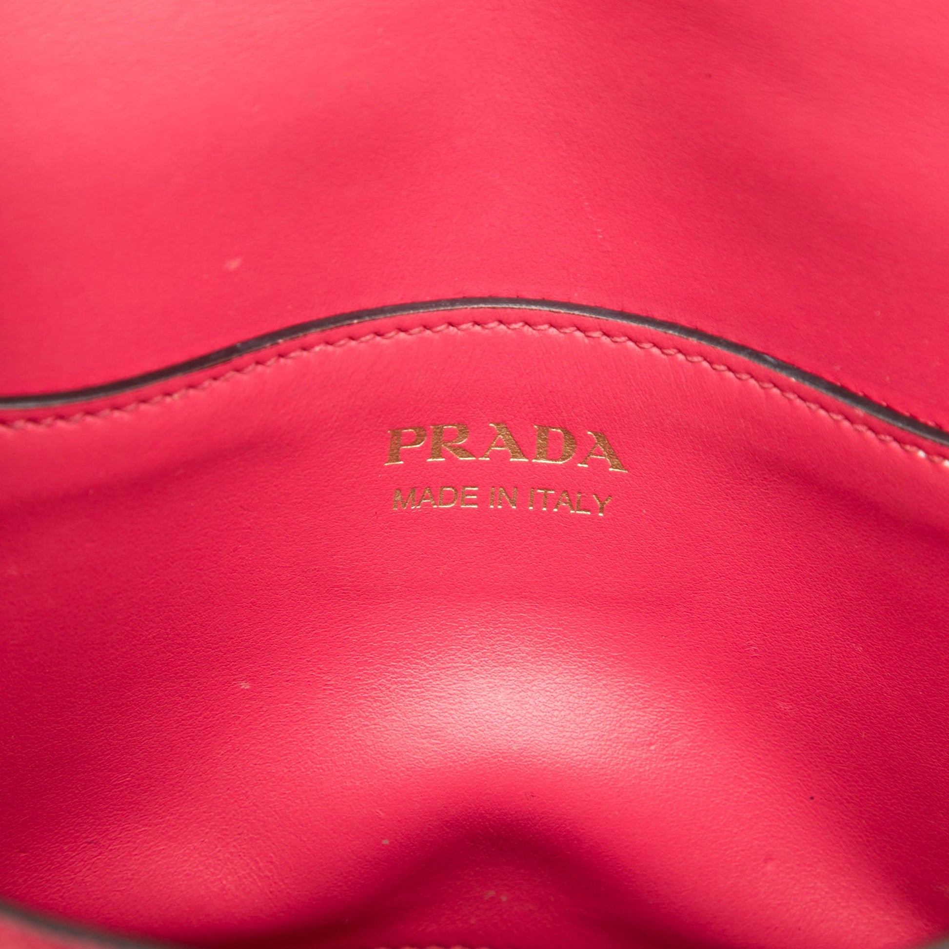 Prada Saffiano Cuir Monochrome Envelope Crossbody