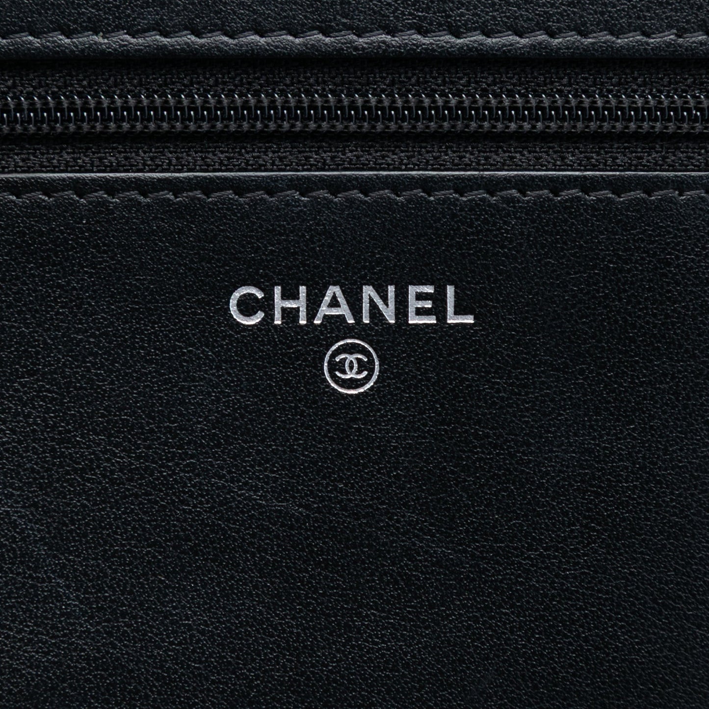 Quilted Shiny Aged Calfskin Boy Wallet On Chain
