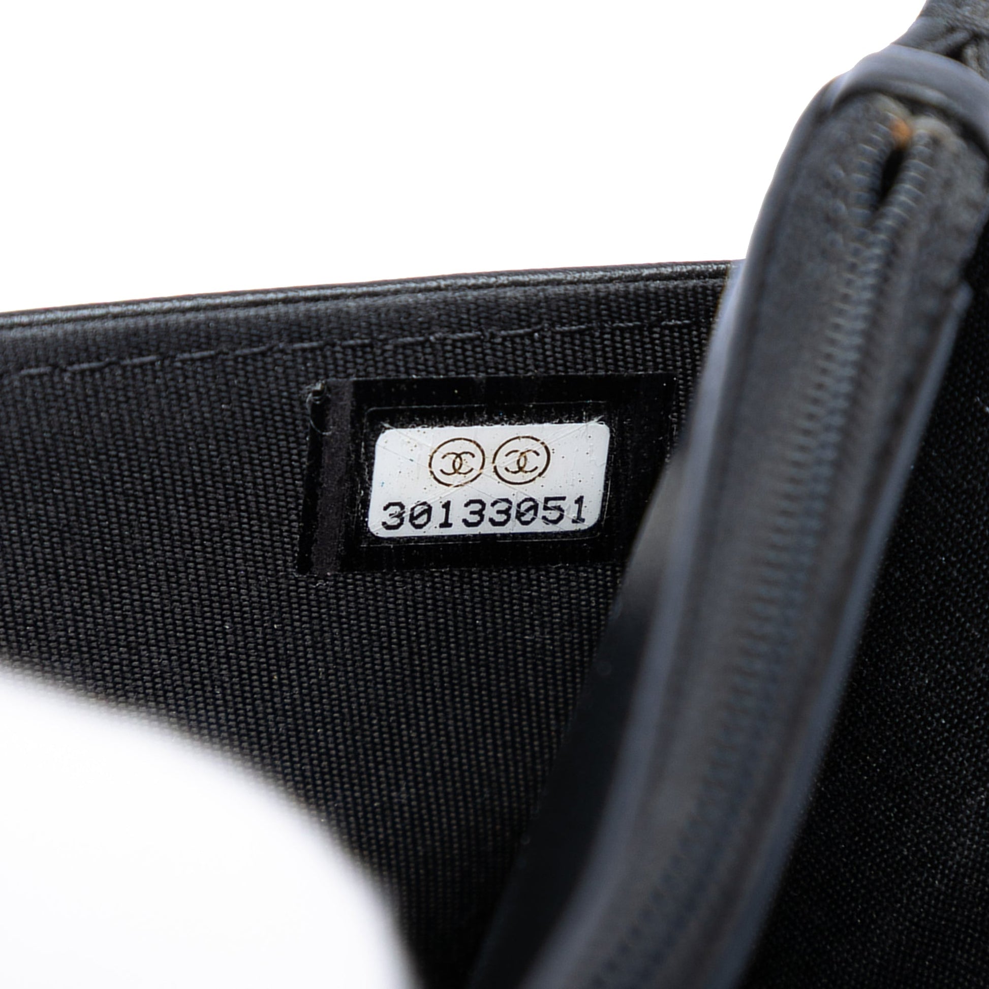 Quilted Shiny Aged Calfskin Boy Wallet On Chain
