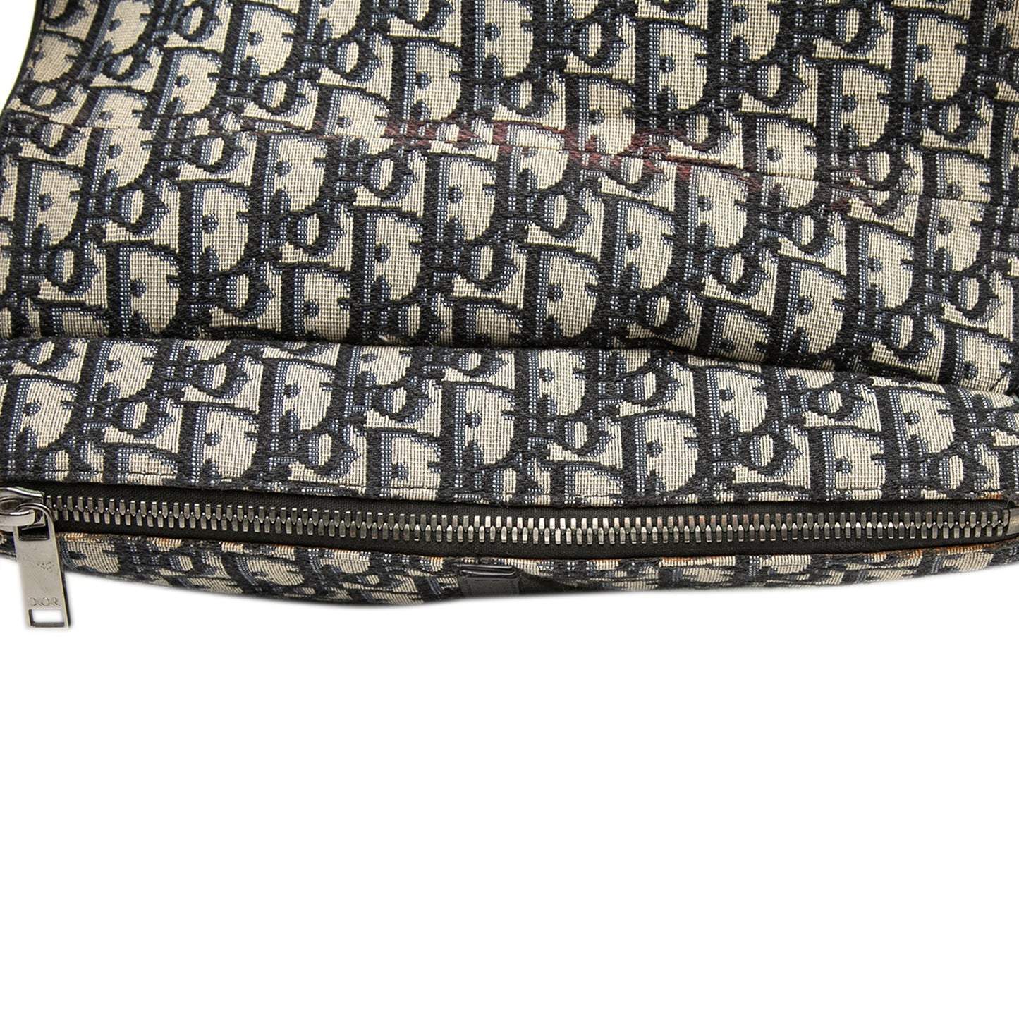Dior Alex Foxton Oblique Canvas Saddle Crossbody