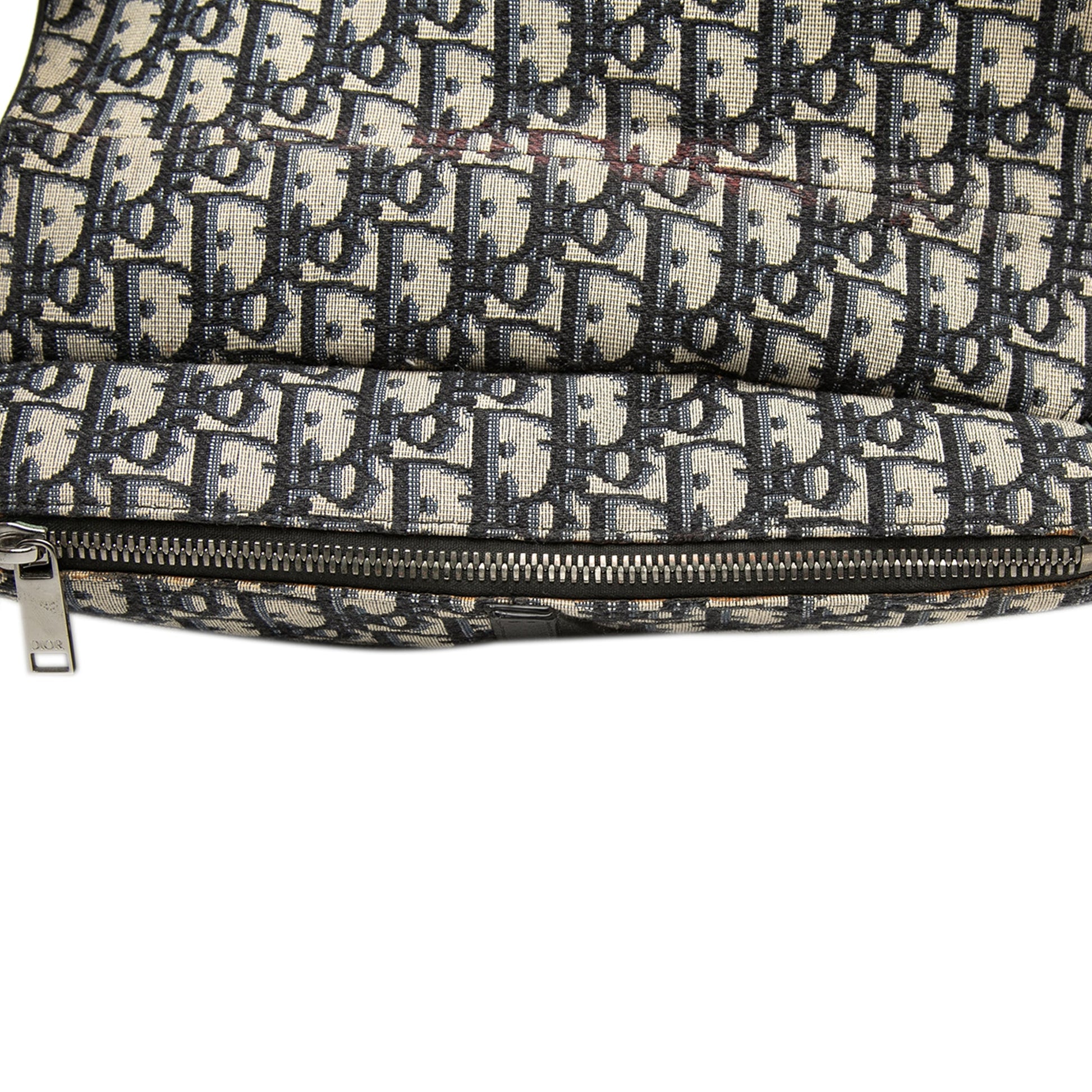 Dior Alex Foxton Oblique Canvas Saddle Crossbody