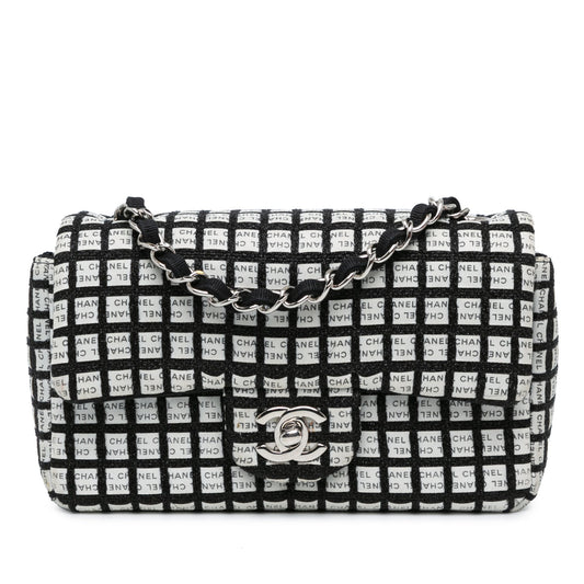 Chanel Mini Rectangular Classic Ribbon Tweed Single Flap