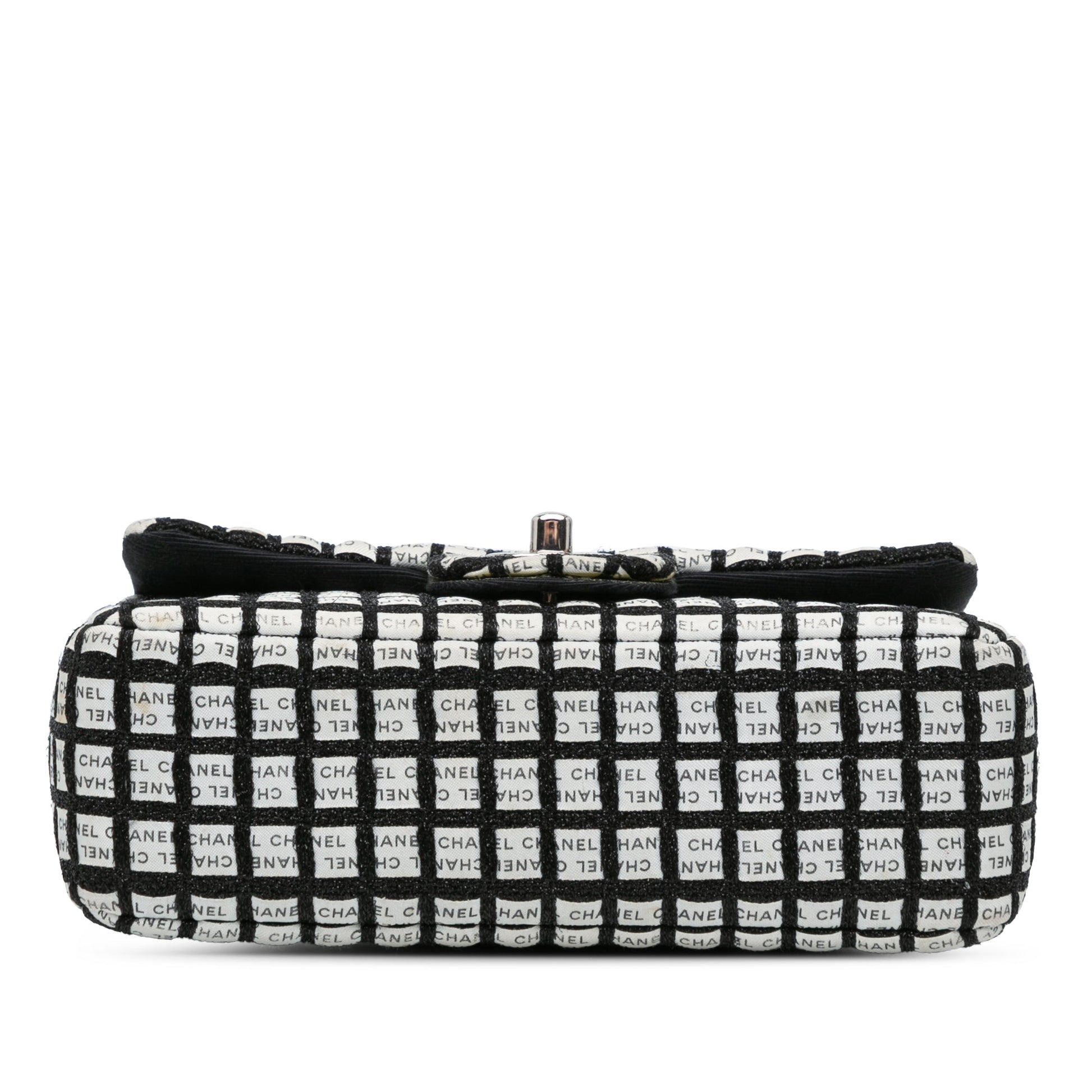 Chanel Mini Rectangular Classic Ribbon Tweed Single Flap