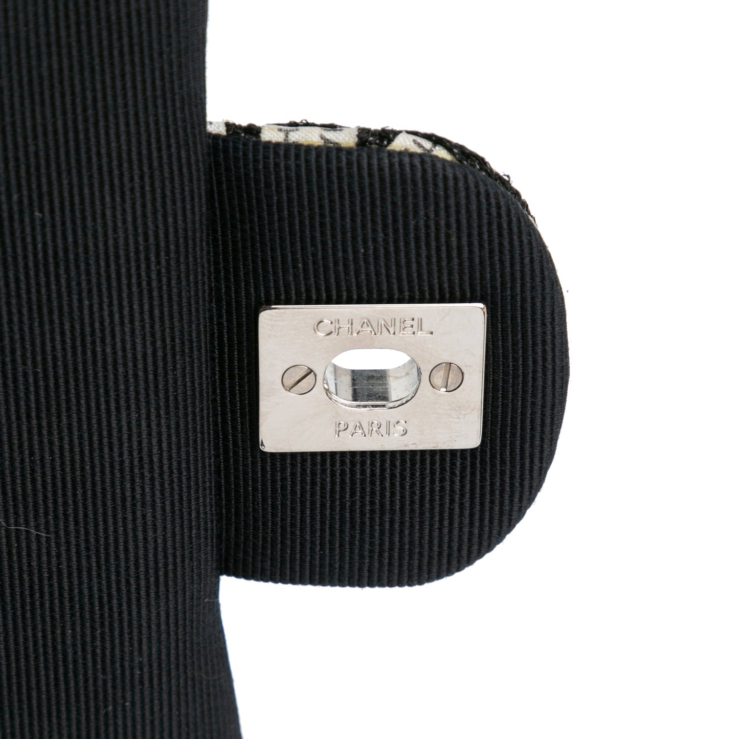 Chanel Mini Rectangular Classic Ribbon Tweed Single Flap