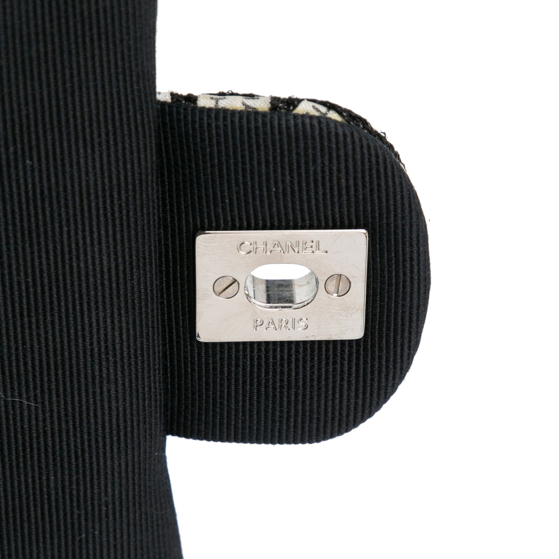 Chanel Mini Rectangular Classic Ribbon Tweed Single Flap