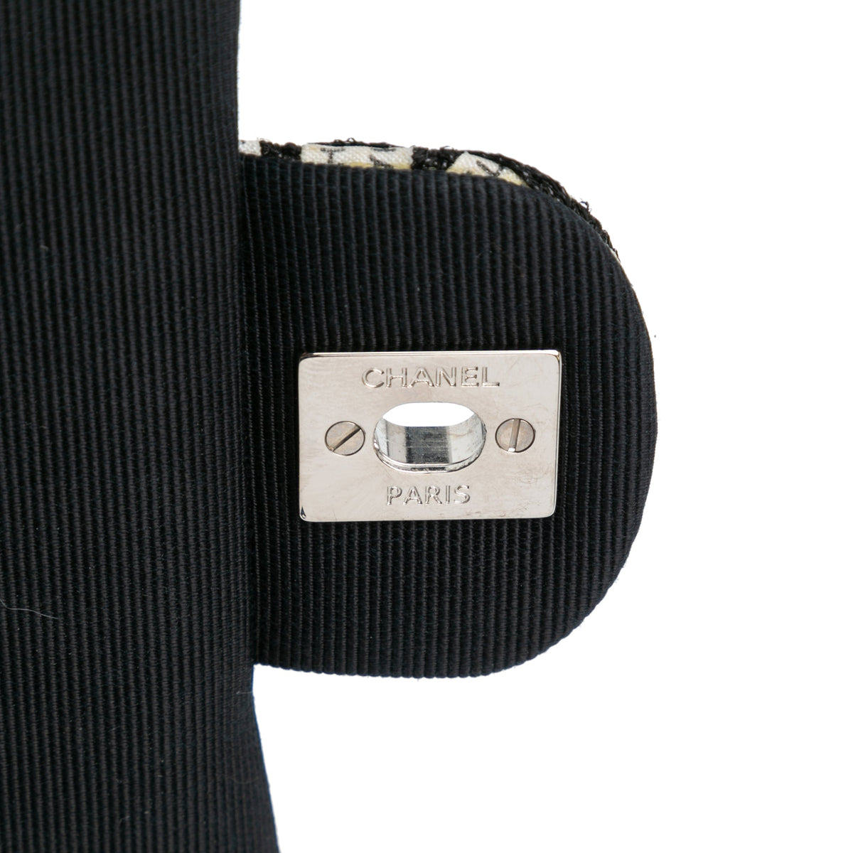 Chanel Mini Rectangular Classic Ribbon Tweed Single Flap