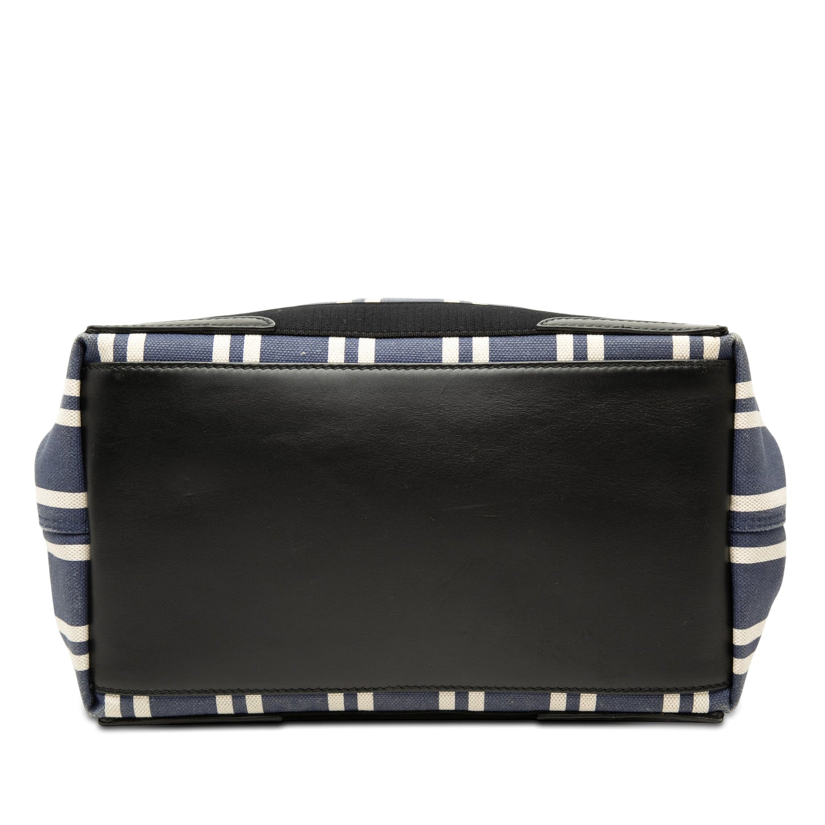 Balenciaga Canvas Striped Navy Cabas S
