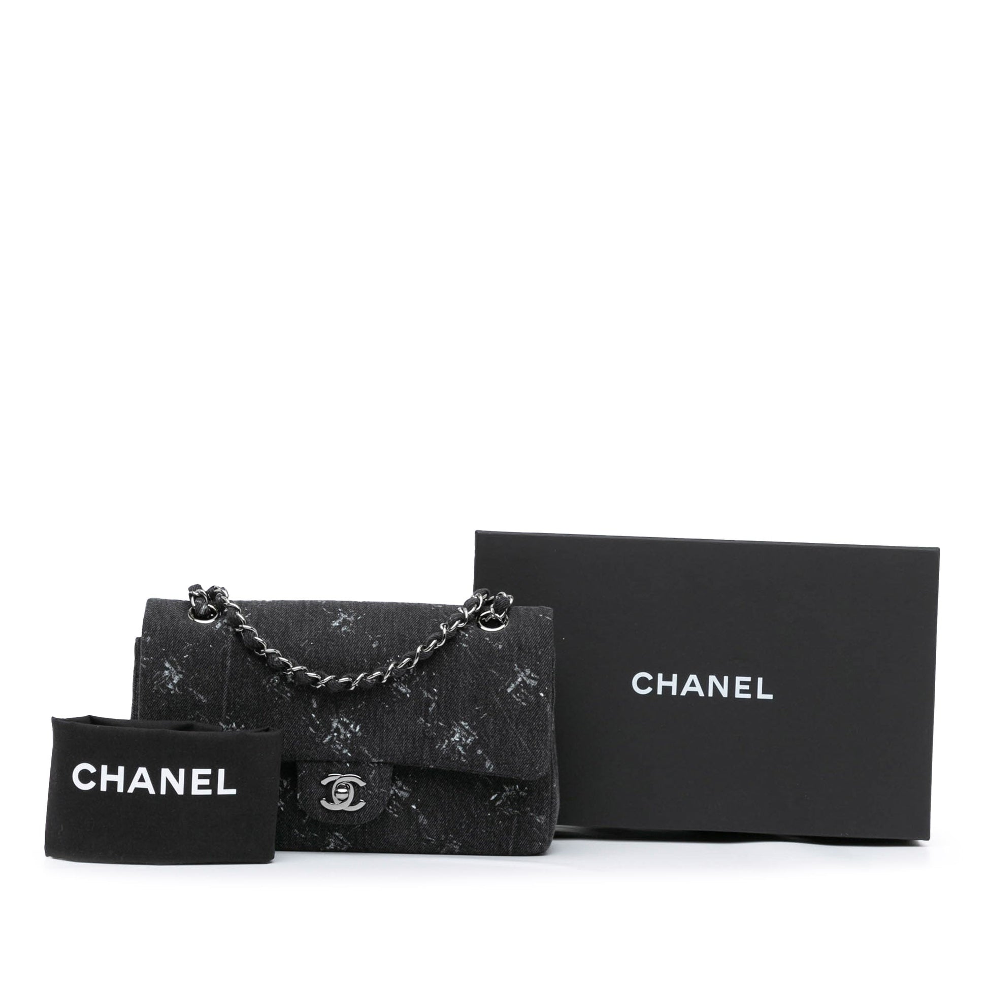 Chanel Medium Denim Double Flap