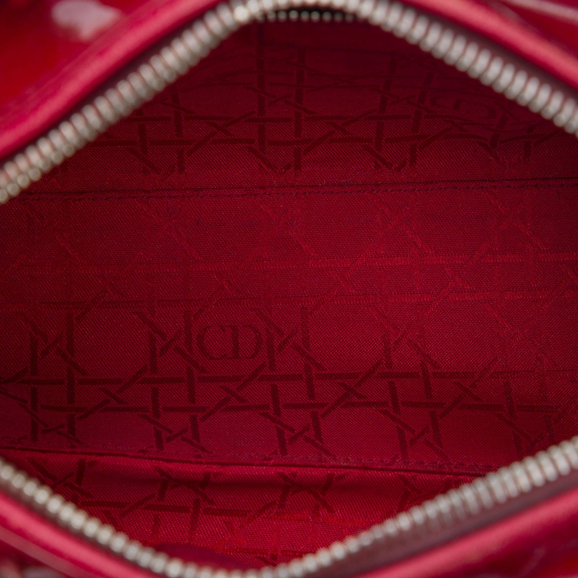Dior Medium Patent Cannage Lady Dior