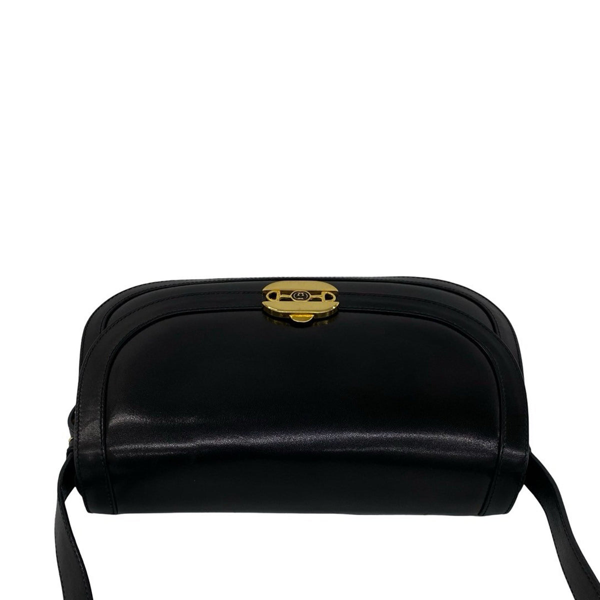 Gucci Calfskin Horsebit Flap Crossbody
