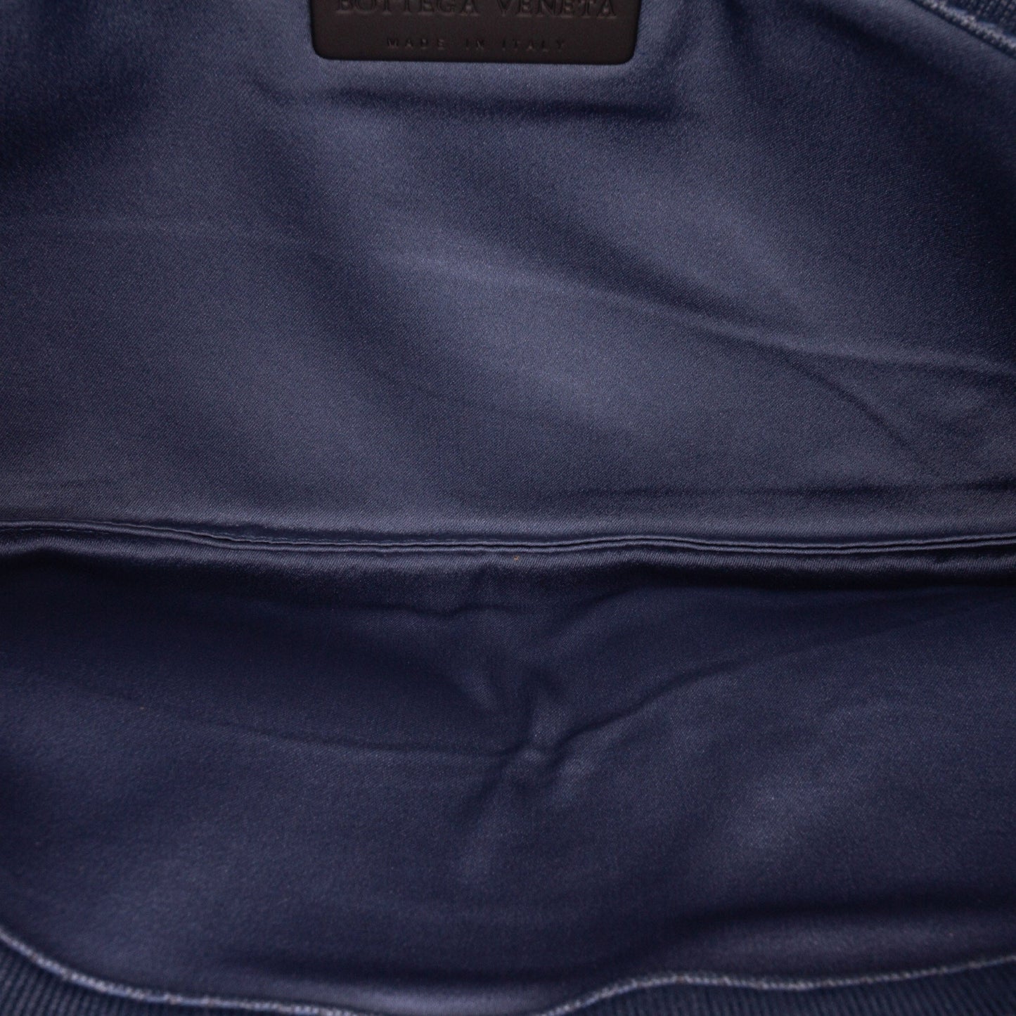 Bottega Veneta Canvas Intrecciato Buckle Flap Handbag