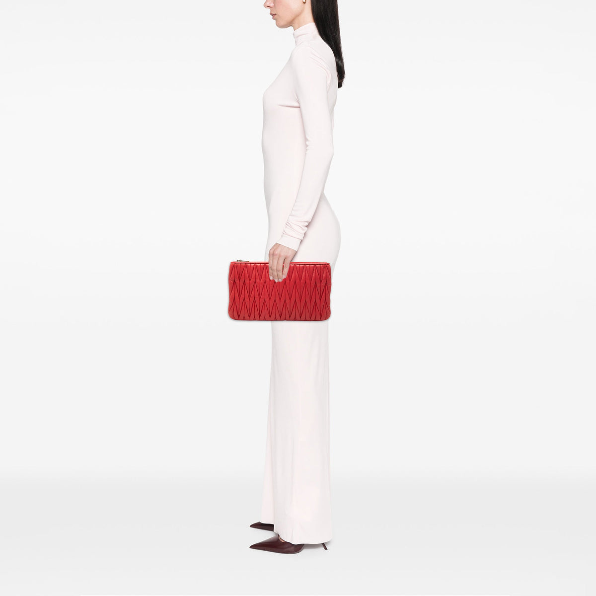 Miu Miu Matelasse Nappa Clutch