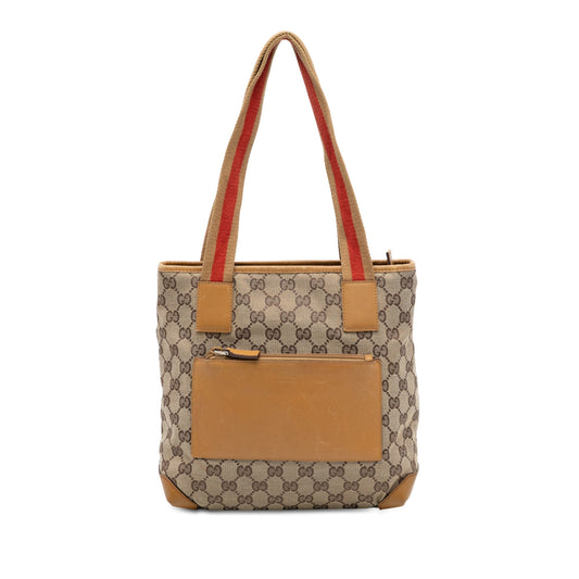 Gucci GG Canvas Web Shoulder Bag