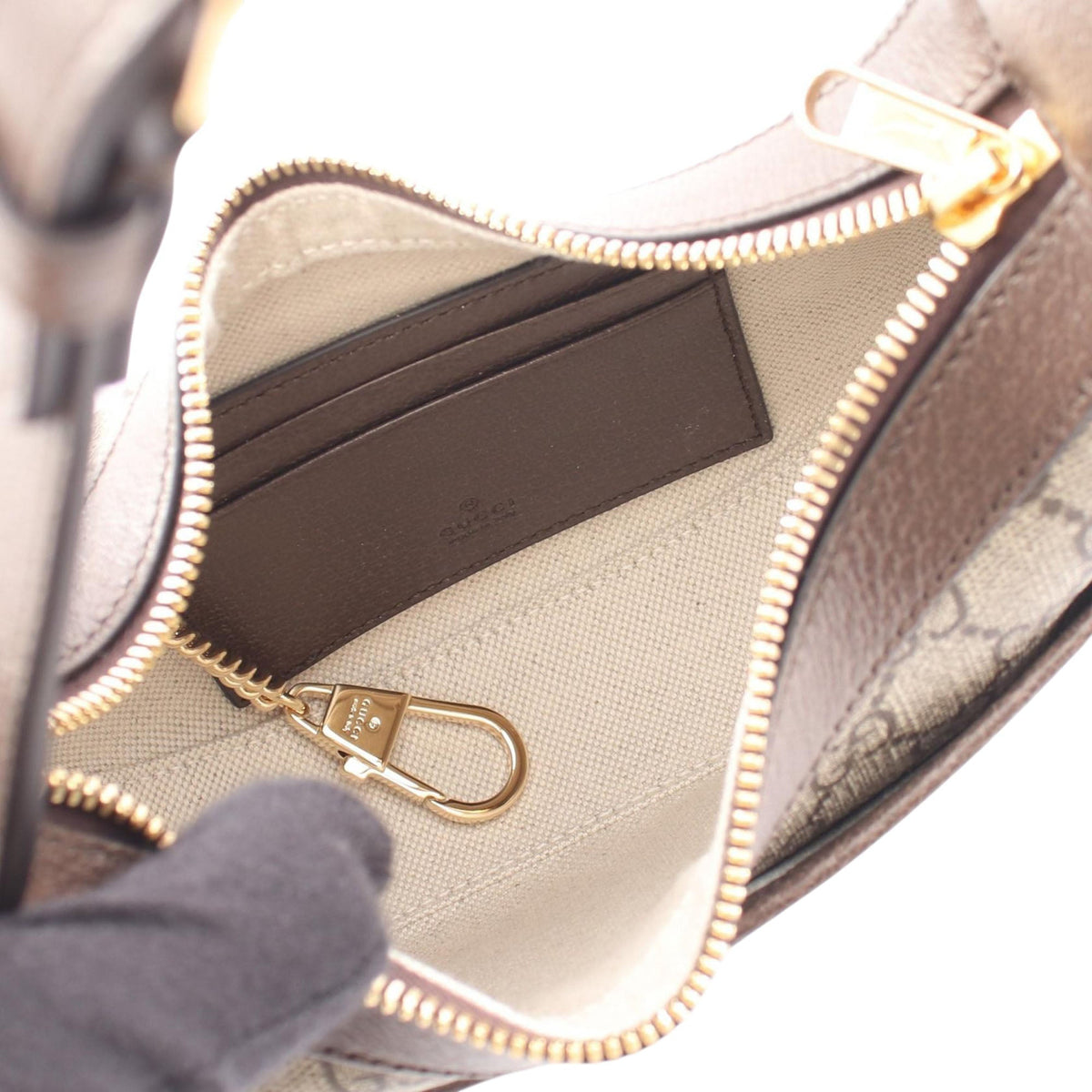 Gucci Super Mini GG Supreme Ophidia Satchel