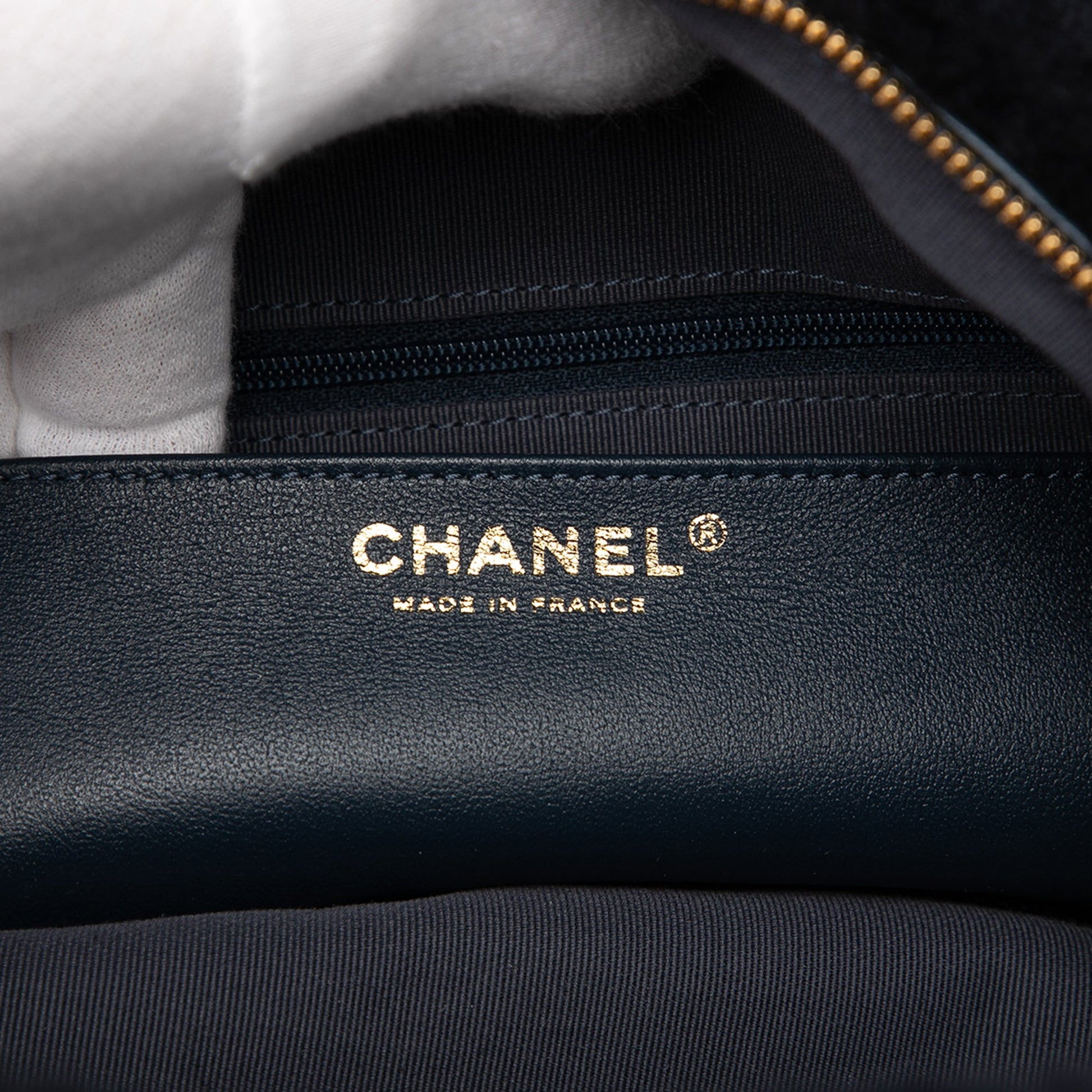 Chanel Coco Neigh Large Quilted Shearling Bowling Bag