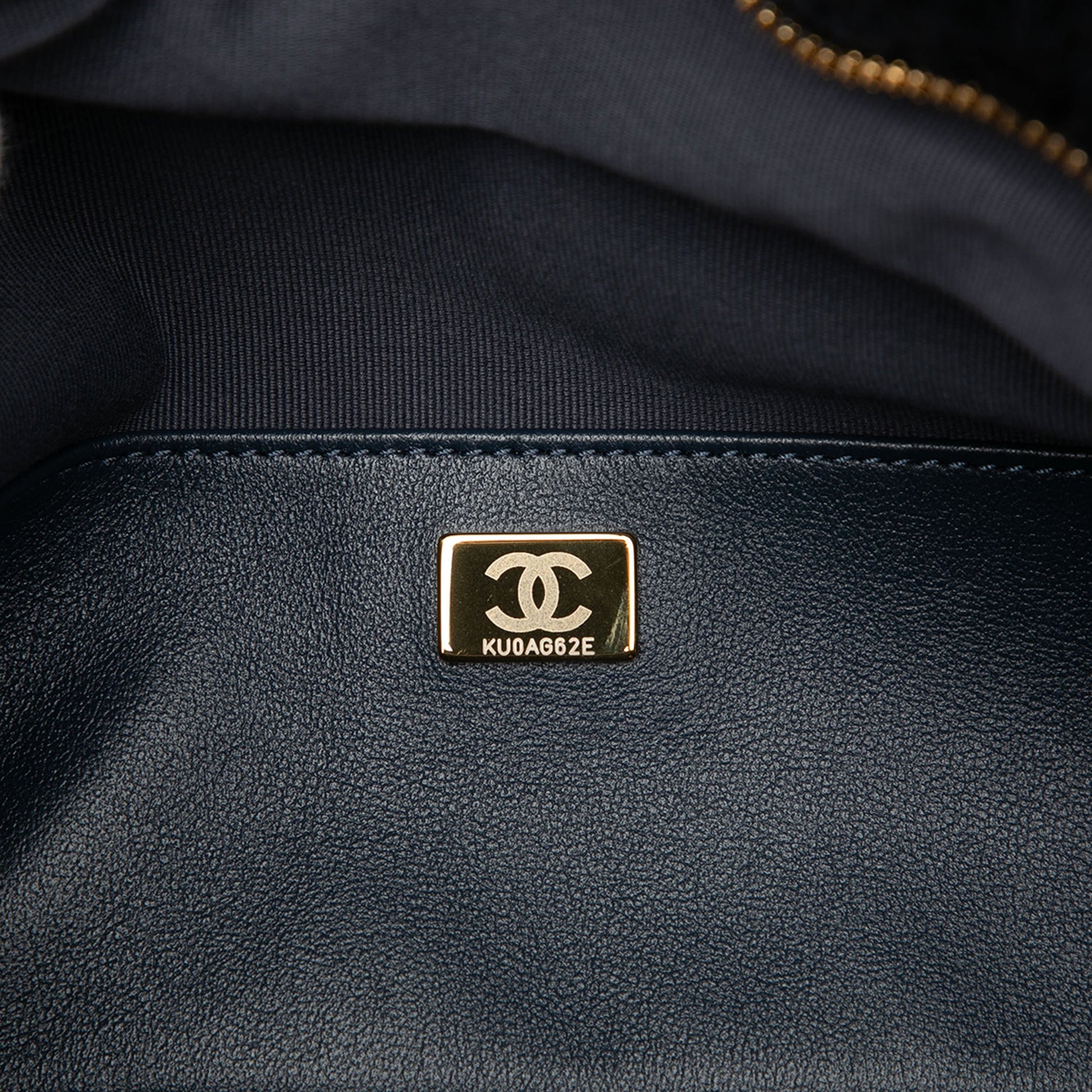 Chanel Coco Neigh Large Quilted Shearling Bowling Bag