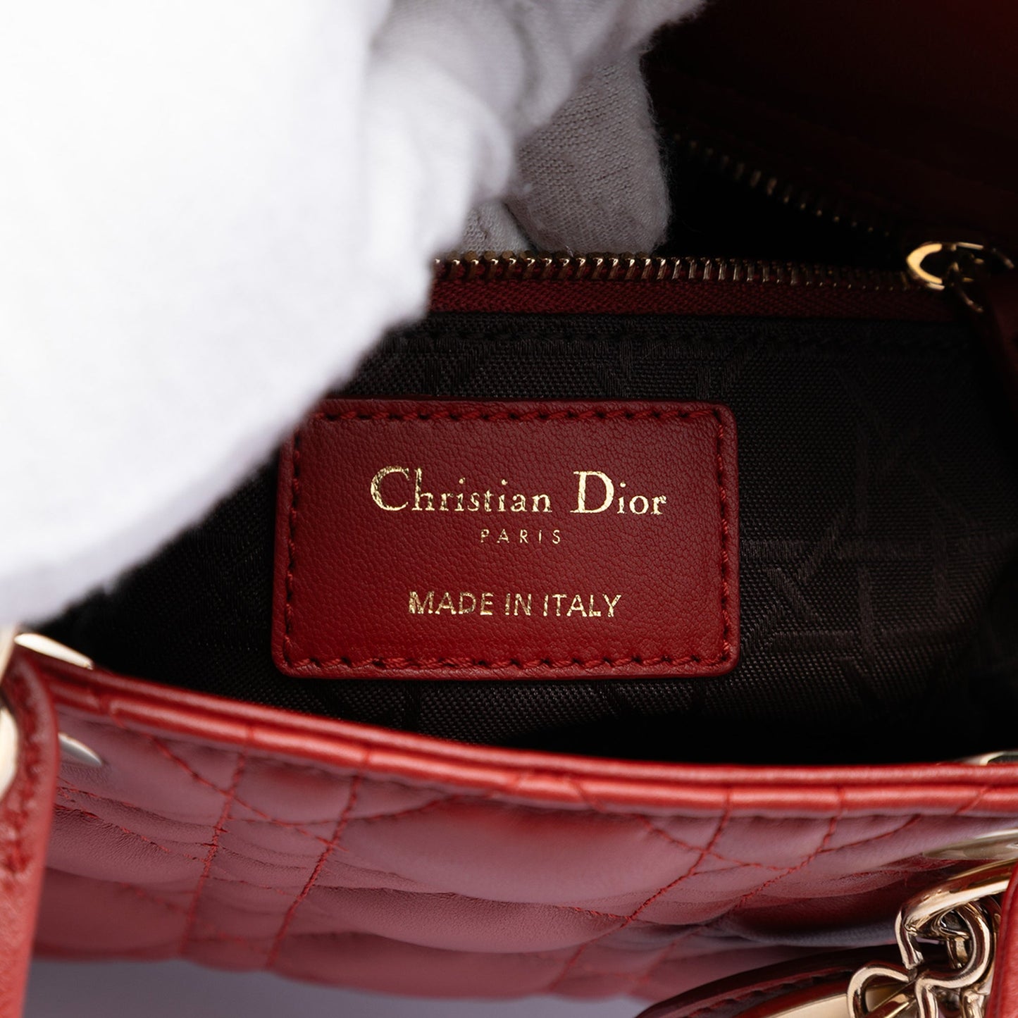 Dior Small Lambskin Cannage My ABCDior Lady Dior