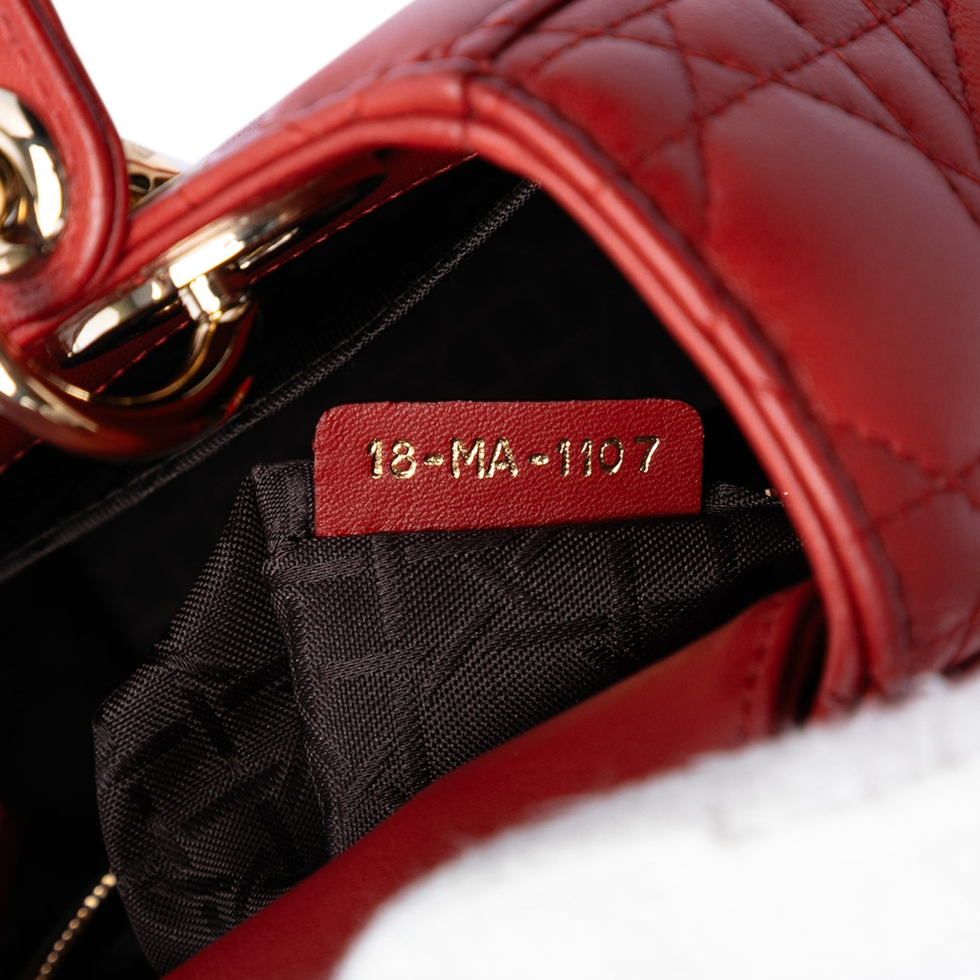 Dior Small Lambskin Cannage My ABCDior Lady Dior