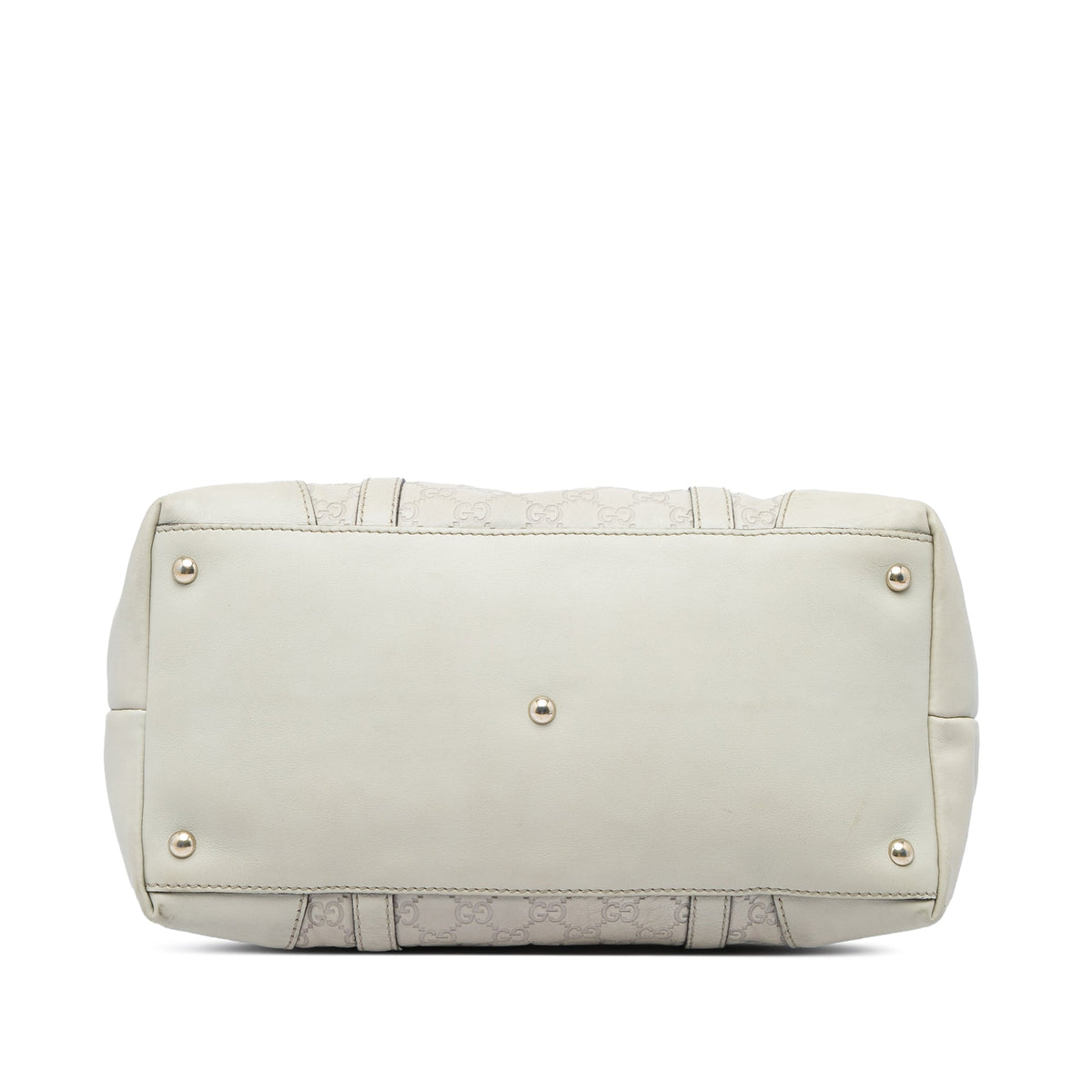 Gucci Guccissima Lovely Tote — White