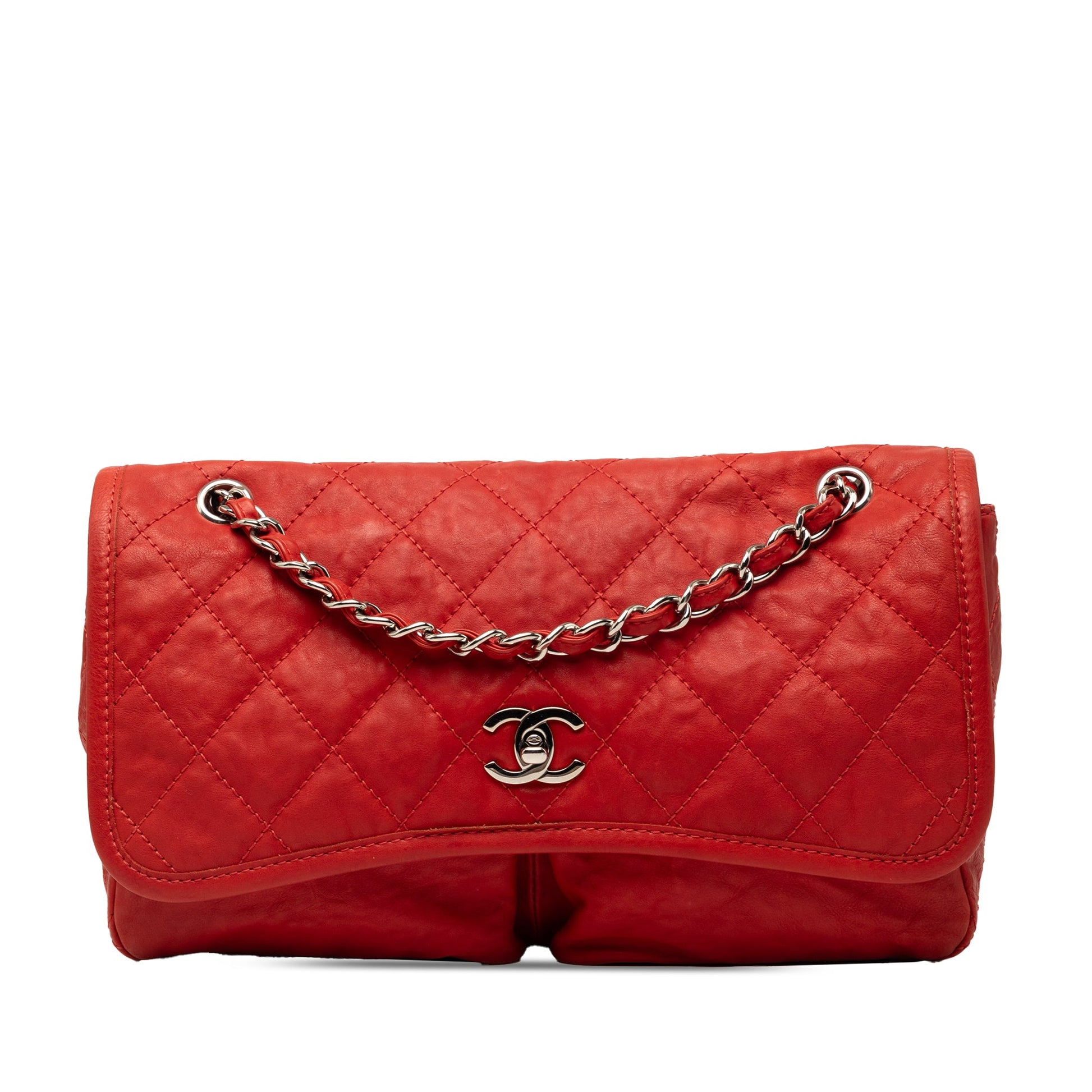 Chanel Medium Grained Calfskin Natural Beauty Flap
