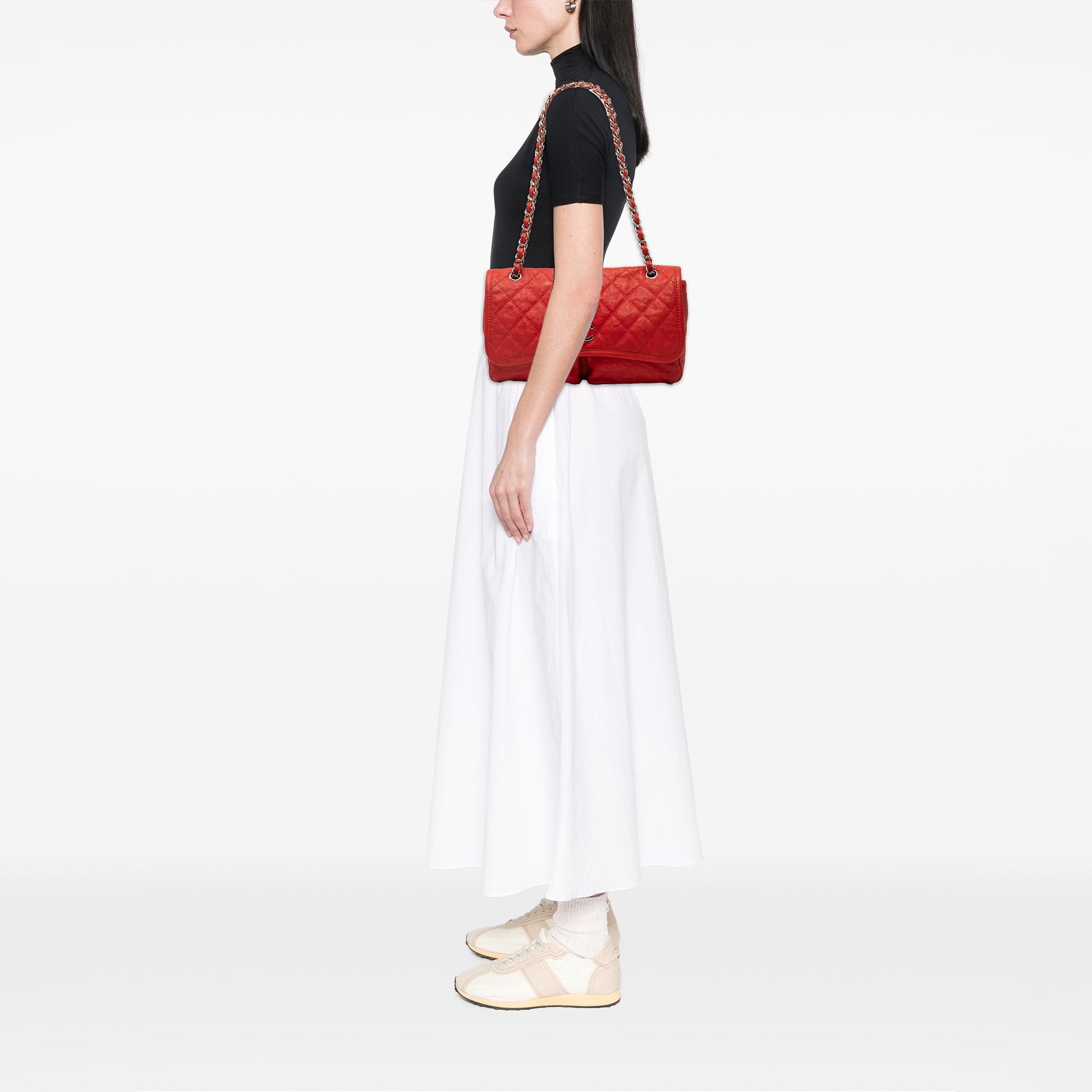 Chanel Medium Grained Calfskin Natural Beauty Flap